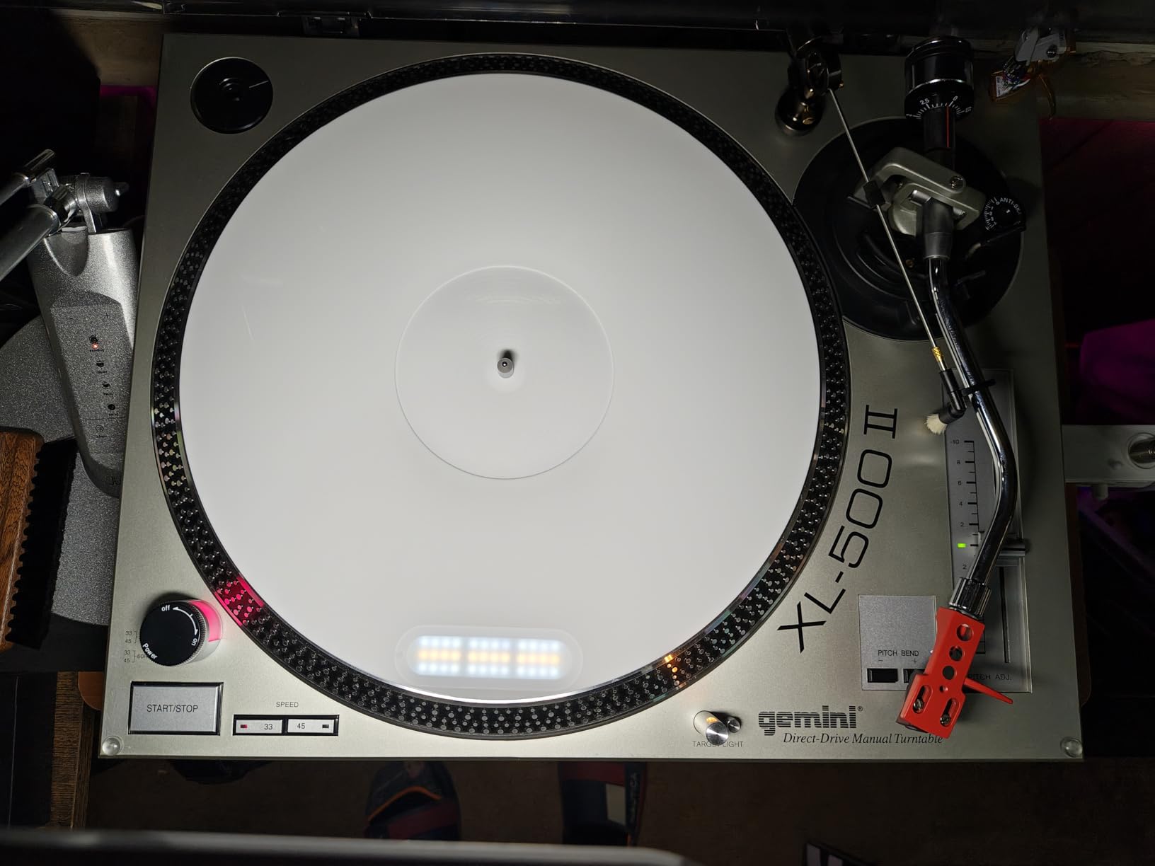 Hudson Hi-Fi Acrylic Turntable Mat – 11.75