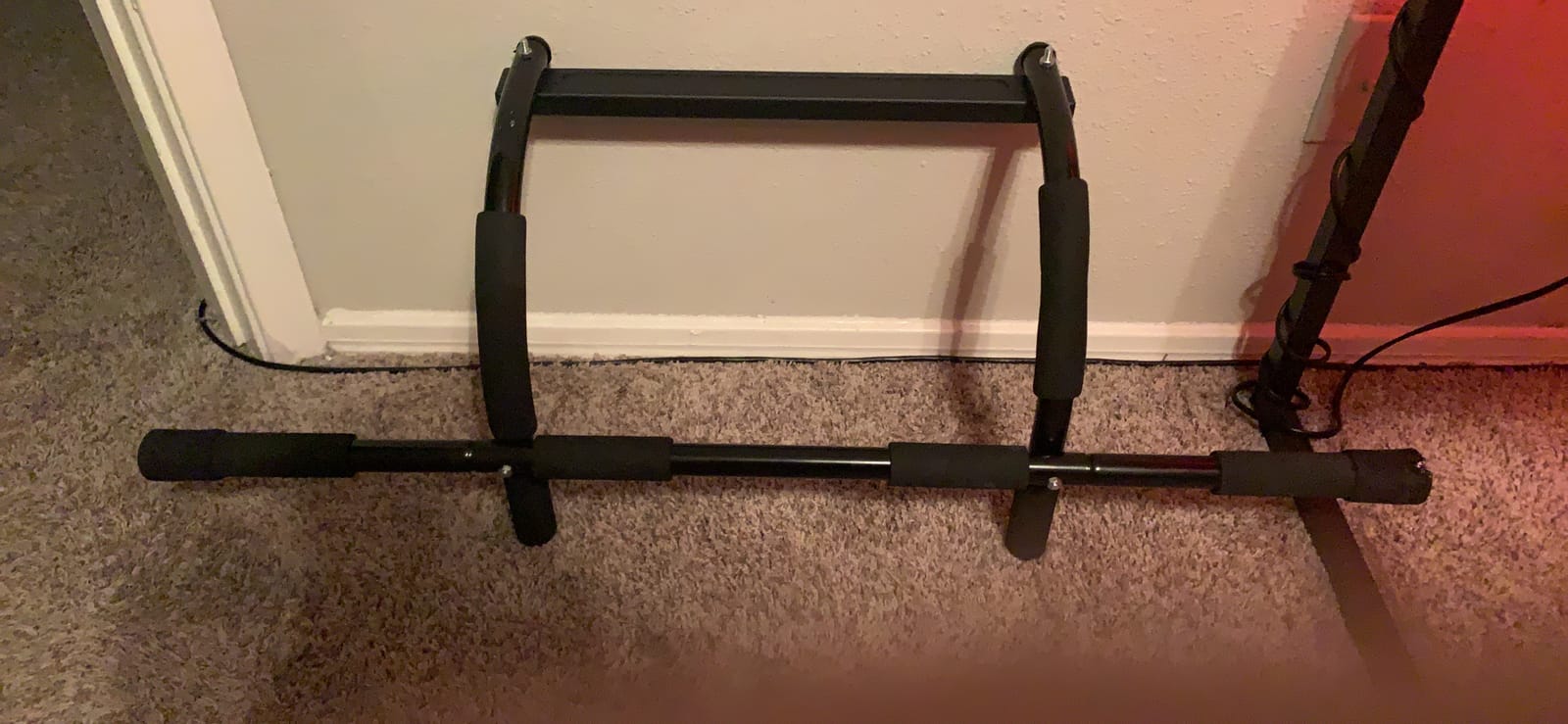 Sagler Pull up bar Doorway Heavy Duty Chin up bar Trainer for Home Gym Doorway Pull up bar or dip bar customer photo 1
