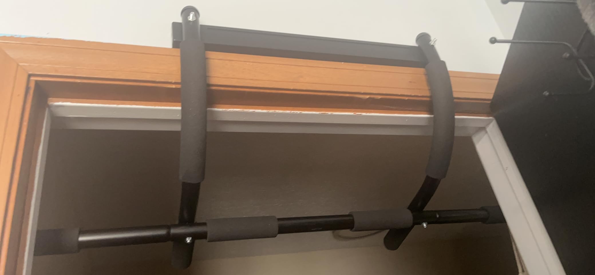 Sagler Pull up bar Doorway Heavy Duty Chin up bar Trainer for Home Gym Doorway Pull up bar or dip bar customer photo 2