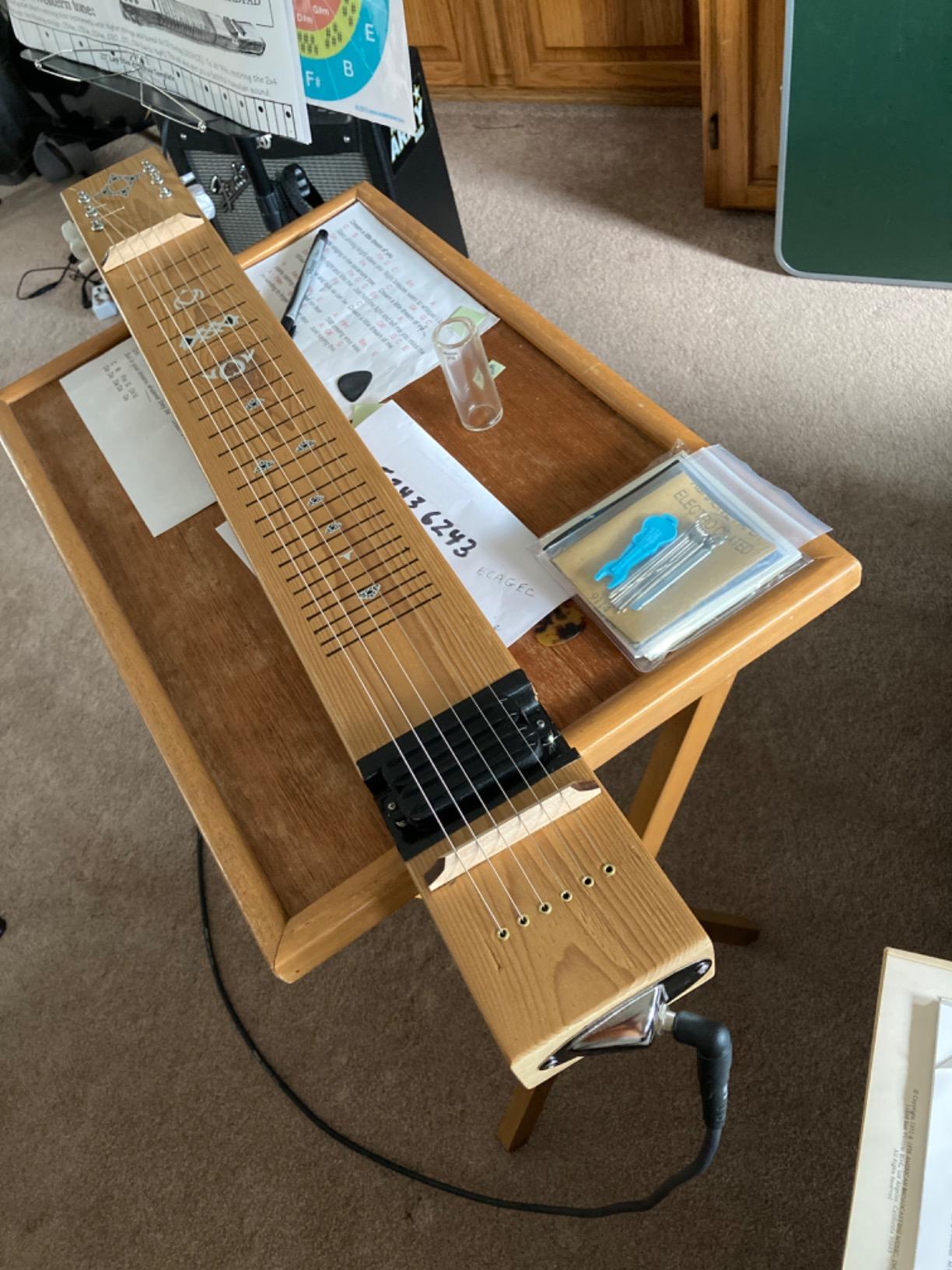 2x4 Lap Steel Guitar Kit - the DIY Slide Guitar - You supply the 2x4! customer photo 2
