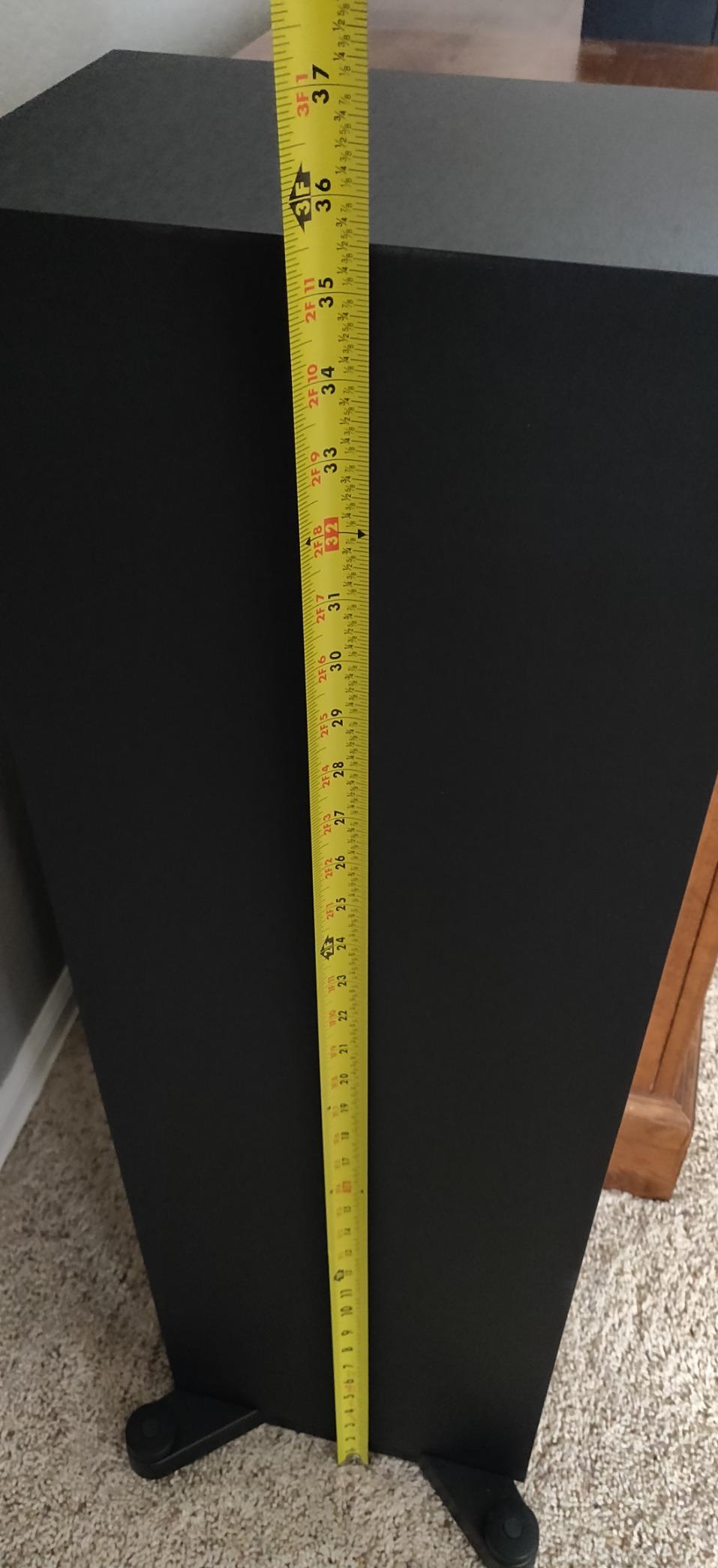 KEF Q550 Floorstanding Speaker (Each, Black) customer photo 1