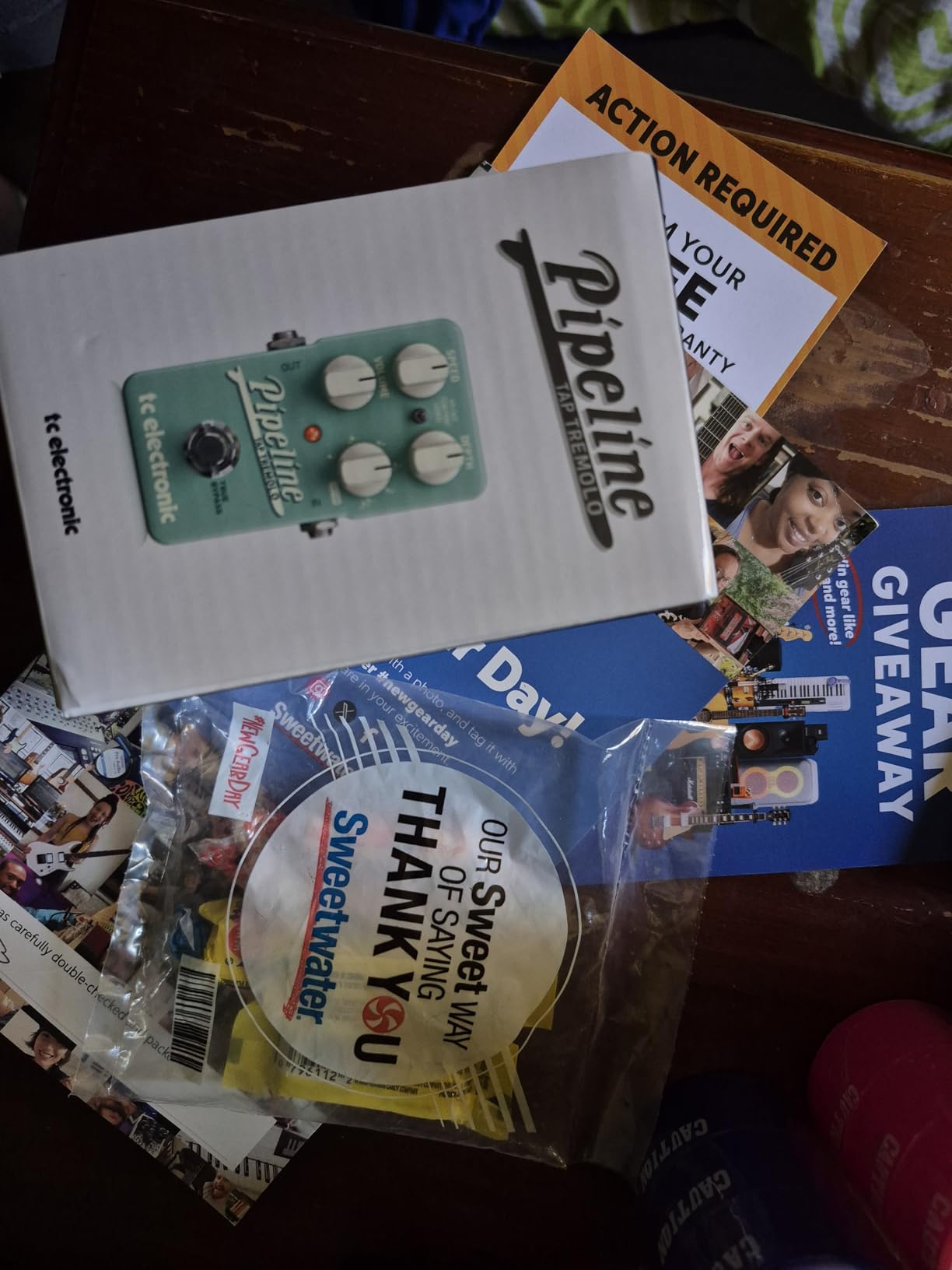 TC Electronic PIPELINE TAP TREMOLO Ingenious Tap Tempo Tremolo with Sequencer, Subdivisions and TonePrints* For Both Vintage and Adventurous Tremolo Sounds customer photo 1