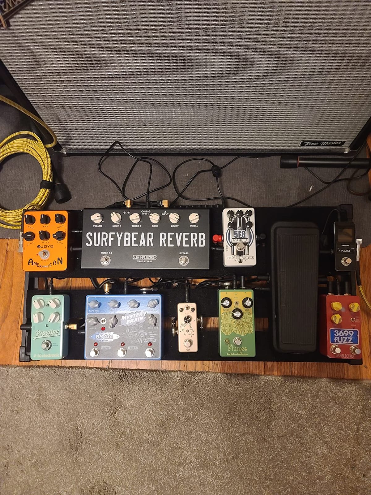 TC Electronic PIPELINE TAP TREMOLO Ingenious Tap Tempo Tremolo with Sequencer, Subdivisions and TonePrints* For Both Vintage and Adventurous Tremolo Sounds customer photo 2