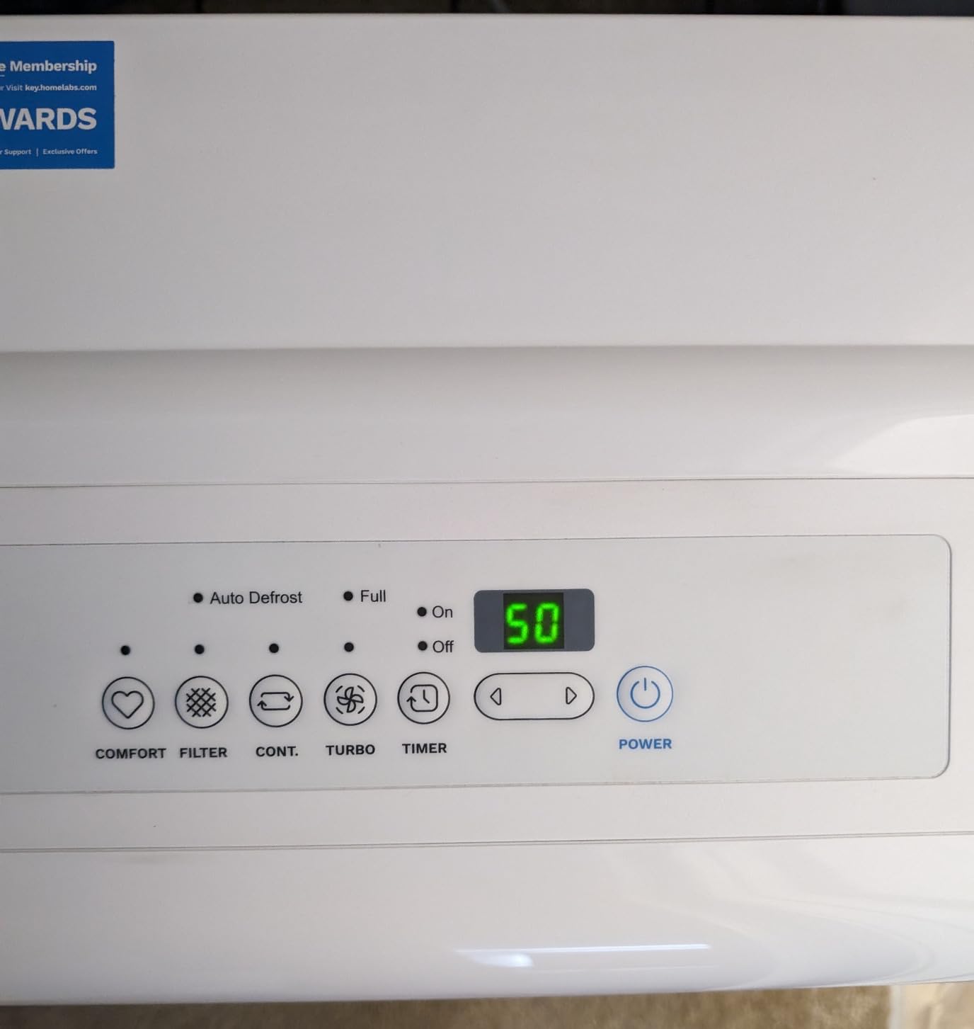 hOmeLabs Dehumidifier 7,500 Sq Ft 50 Pint with Pump 120 Pint 95°F, 90% RH customer photo 1
