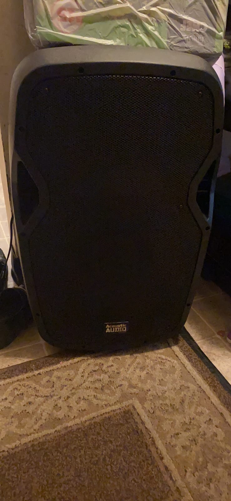 Acoustic Audio by Goldwood 1000W Bluetooth PA Speaker with LED, Mic & Stand customer photo 1