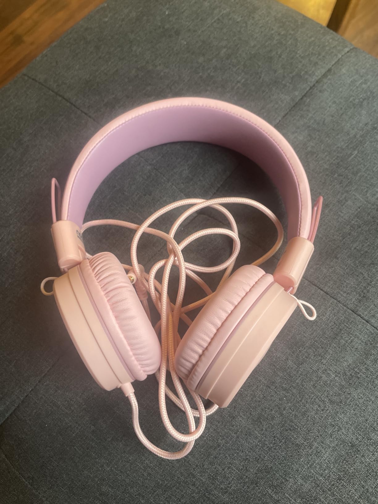 noot products K11 Kids Headphones with Wired Cord 3.5mm Jack Navy/Teal customer photo 2