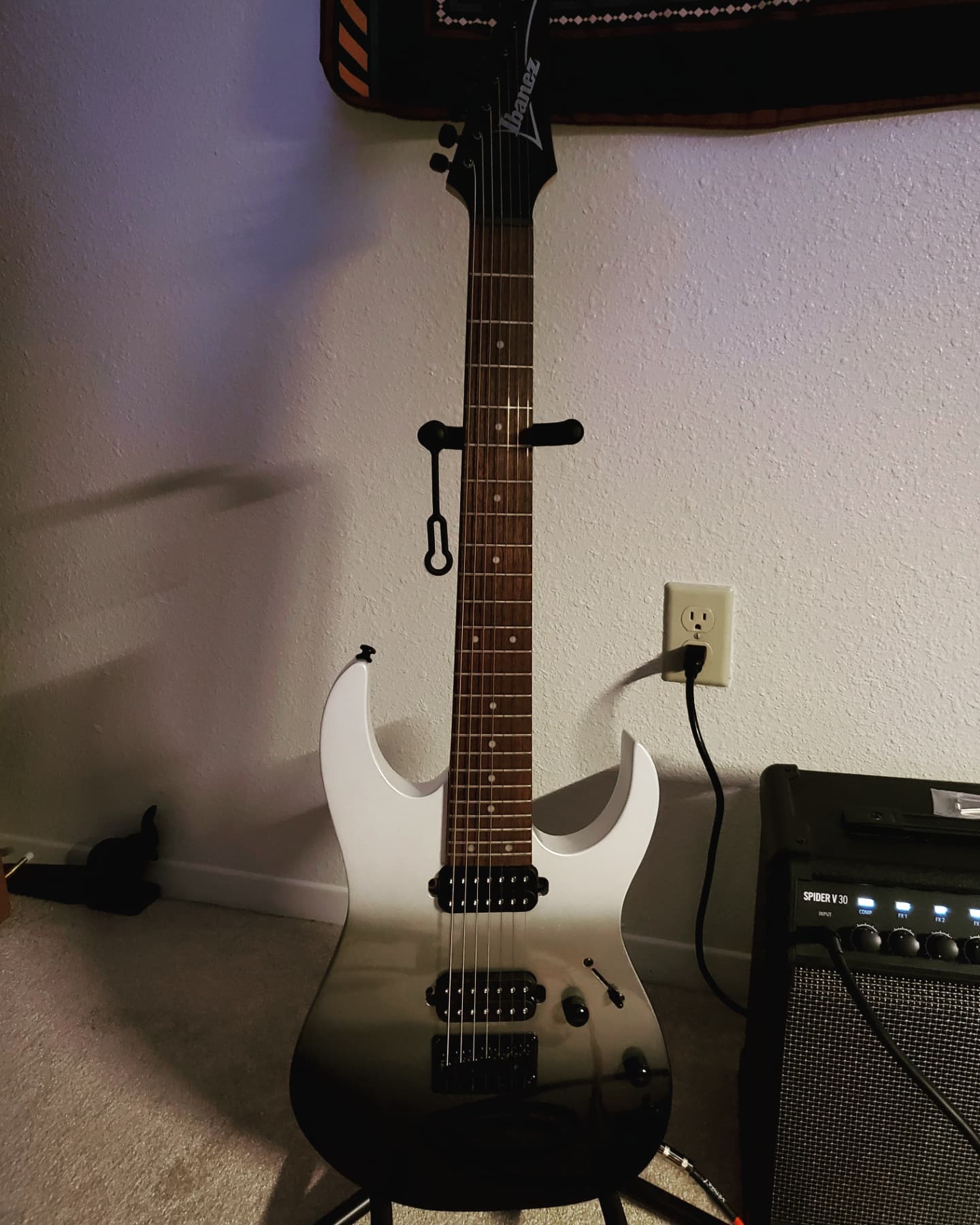 Ibanez RG7421 7-String - Pearl Black Fade Metallic customer photo 1
