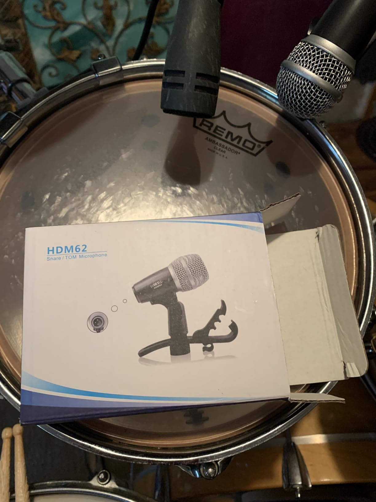 HEIMU Wired Microphone Kit for Drum and Other Musical Instruments (Small Drum Mic) customer photo 2