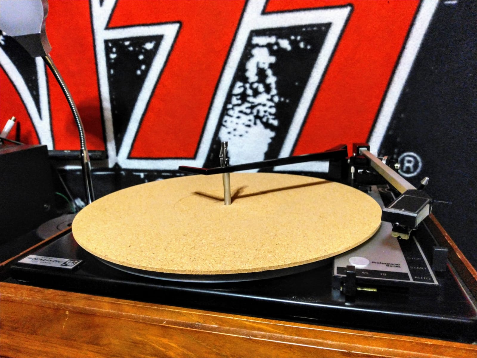 Cork Turntable Mat by PRO SPIN for Vinyl LP Record Players (3mm) | Record Player Mat with High-Fidelity Audiophile Acoustic Sound Support | Turntable Slip Mat Help Reduce Noise Due to Static and Dust customer photo 2