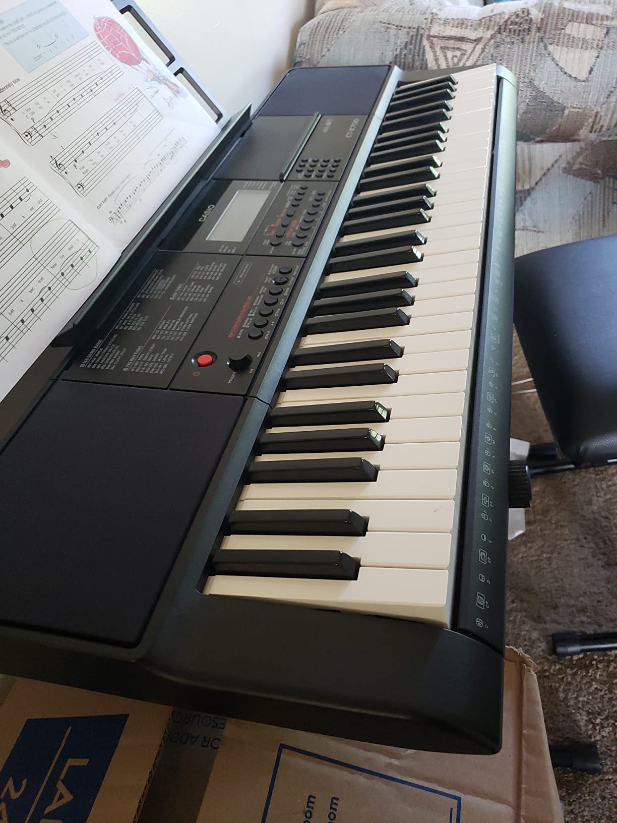 Casio CT-X700 61-Key Portable Keyboard | 600 Tones | AiX Sound Engine customer photo 2