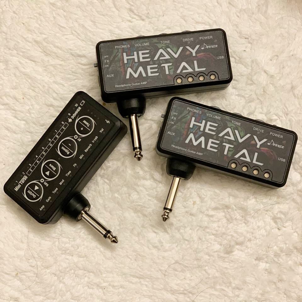 Donner Guitar Headphone Amp Heavy Metal USB Rechargeable Mini Pocket Headphone Amplifier for Electric Guitar customer photo 1