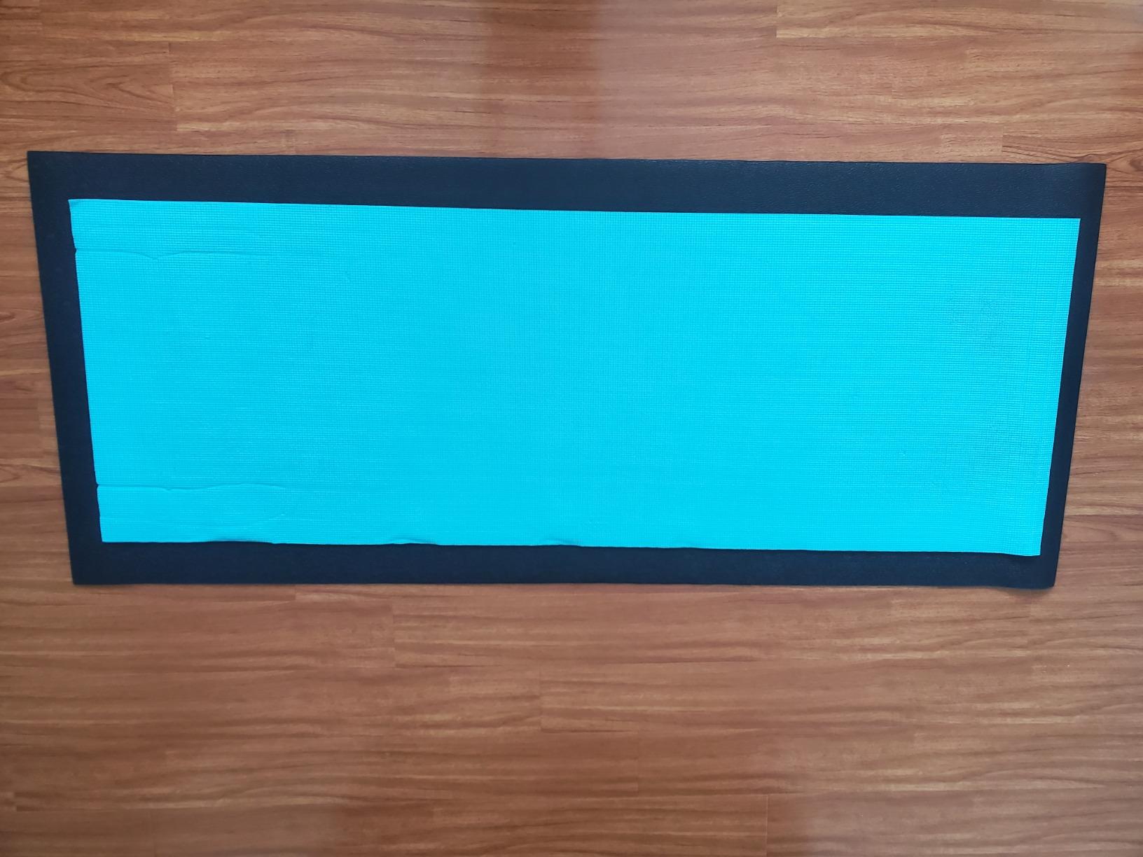 Amazon Basics Treadmill Mat and Exercise Equipment Floor Protector customer photo 1