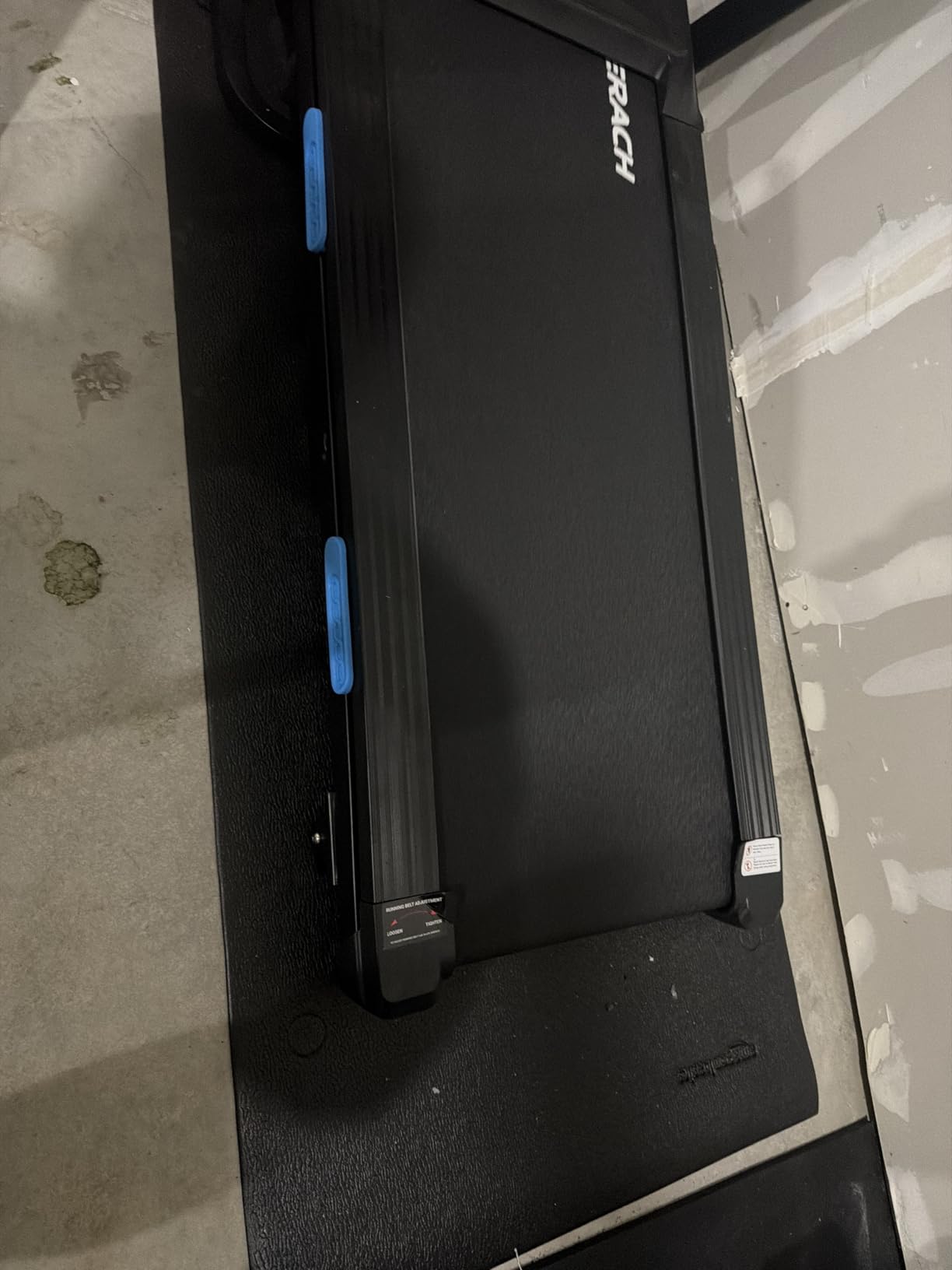 Amazon Basics Treadmill Mat and Exercise Equipment Floor Protector customer photo 2
