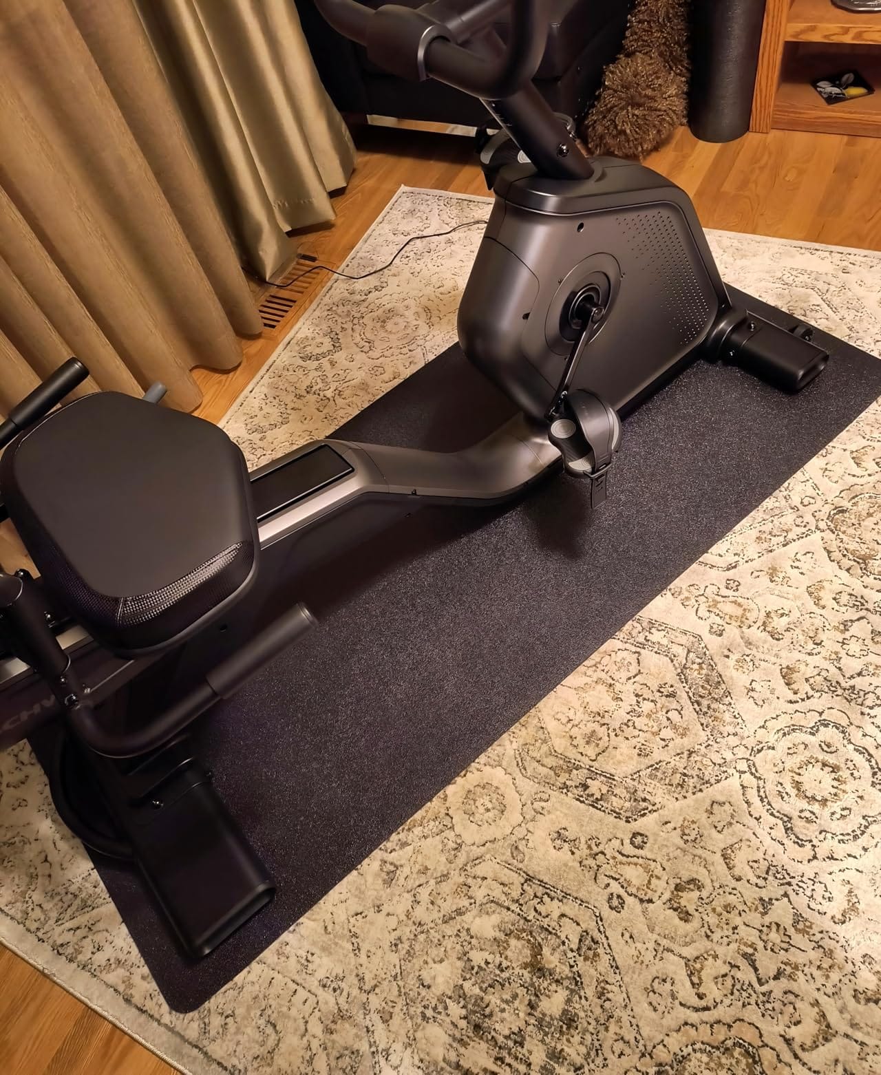 MotionTex Exercise Equipment Mat for Under Treadmill, Rowing Machine, Elliptical Machine, Fitness Equipment, Home Gym Floor Protection, 30