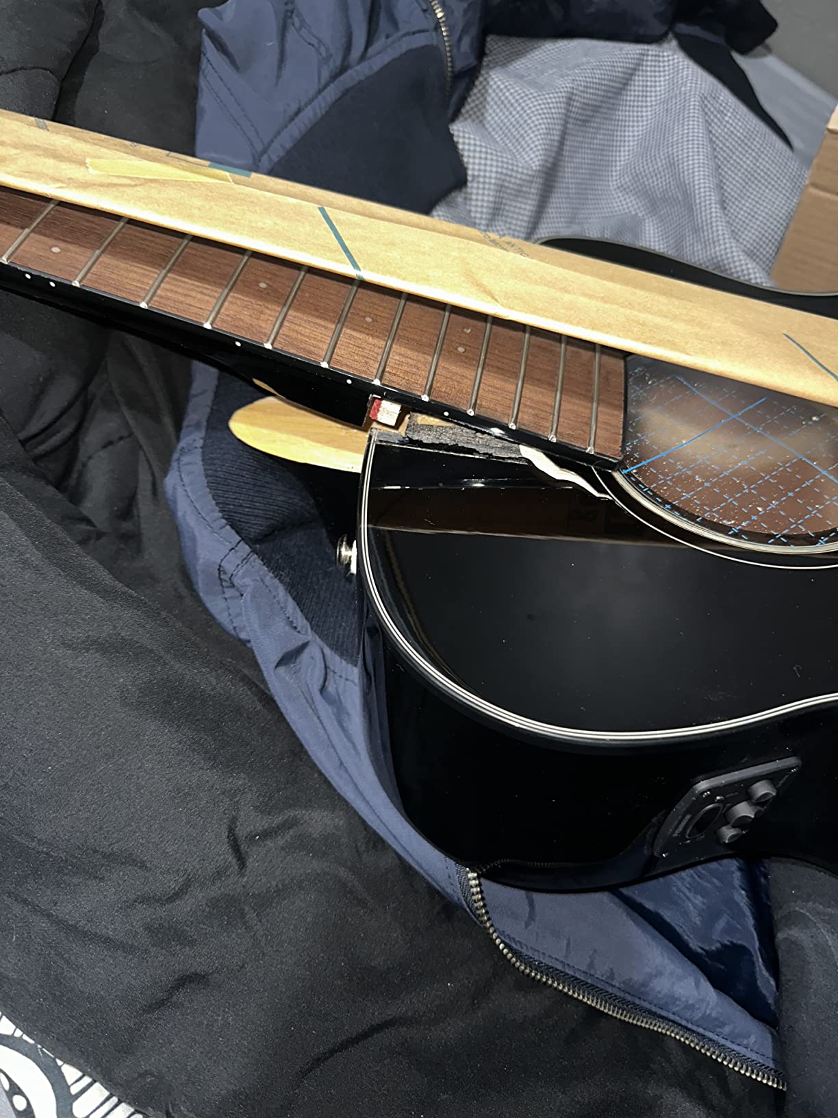 Fender Acoustic Bass Guitar 4-String with Fishman Bass Acoustic Guitar Pickup with Tuner and Equalizer, Classic Design with Rounded Walnut Fingerboard, Mahogany Construction, Spruce Top customer photo 2