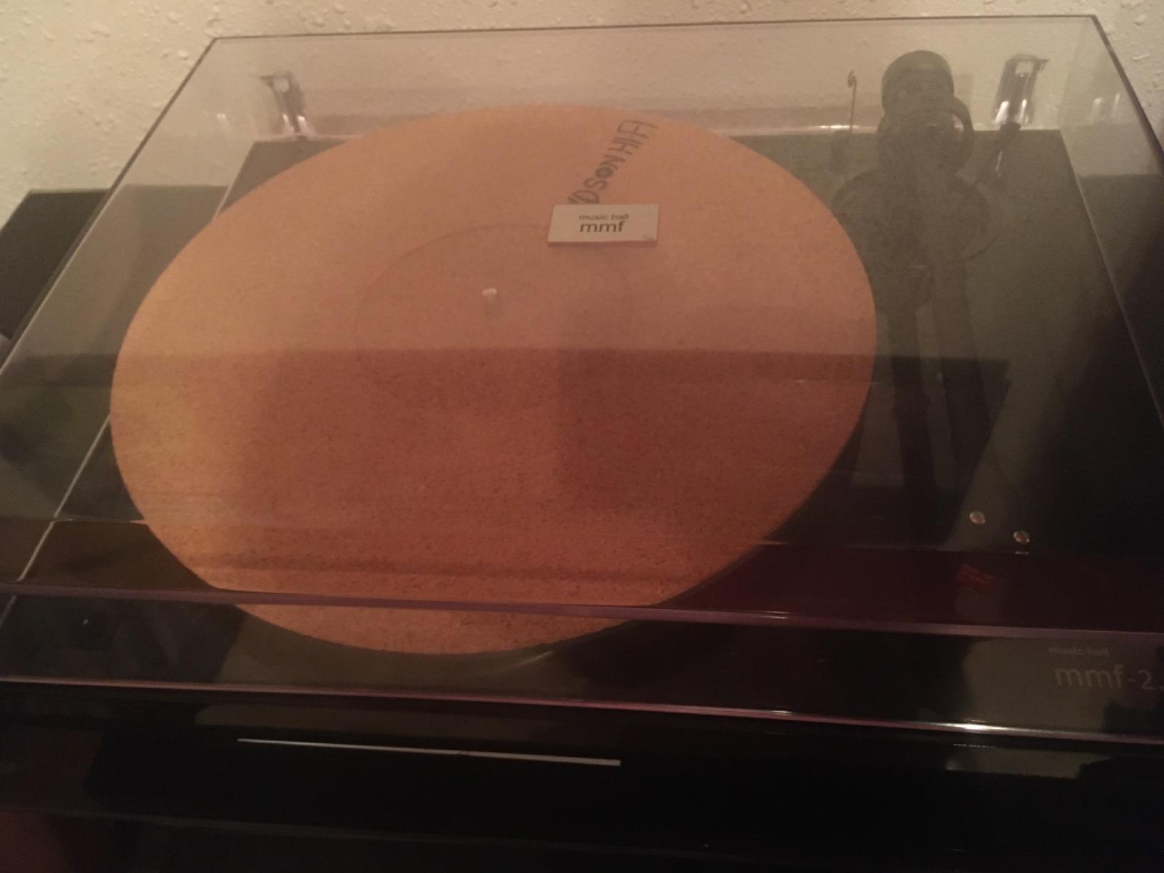Corkery Recessed Turntable Mat - 1-8