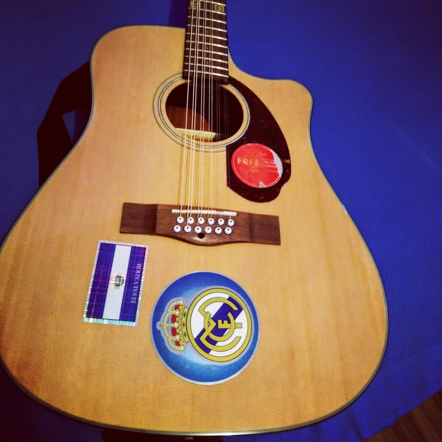 Fender CD-140SCE 12-String Acoustic Electric Guitar, Dreadnought, Natural customer photo 1