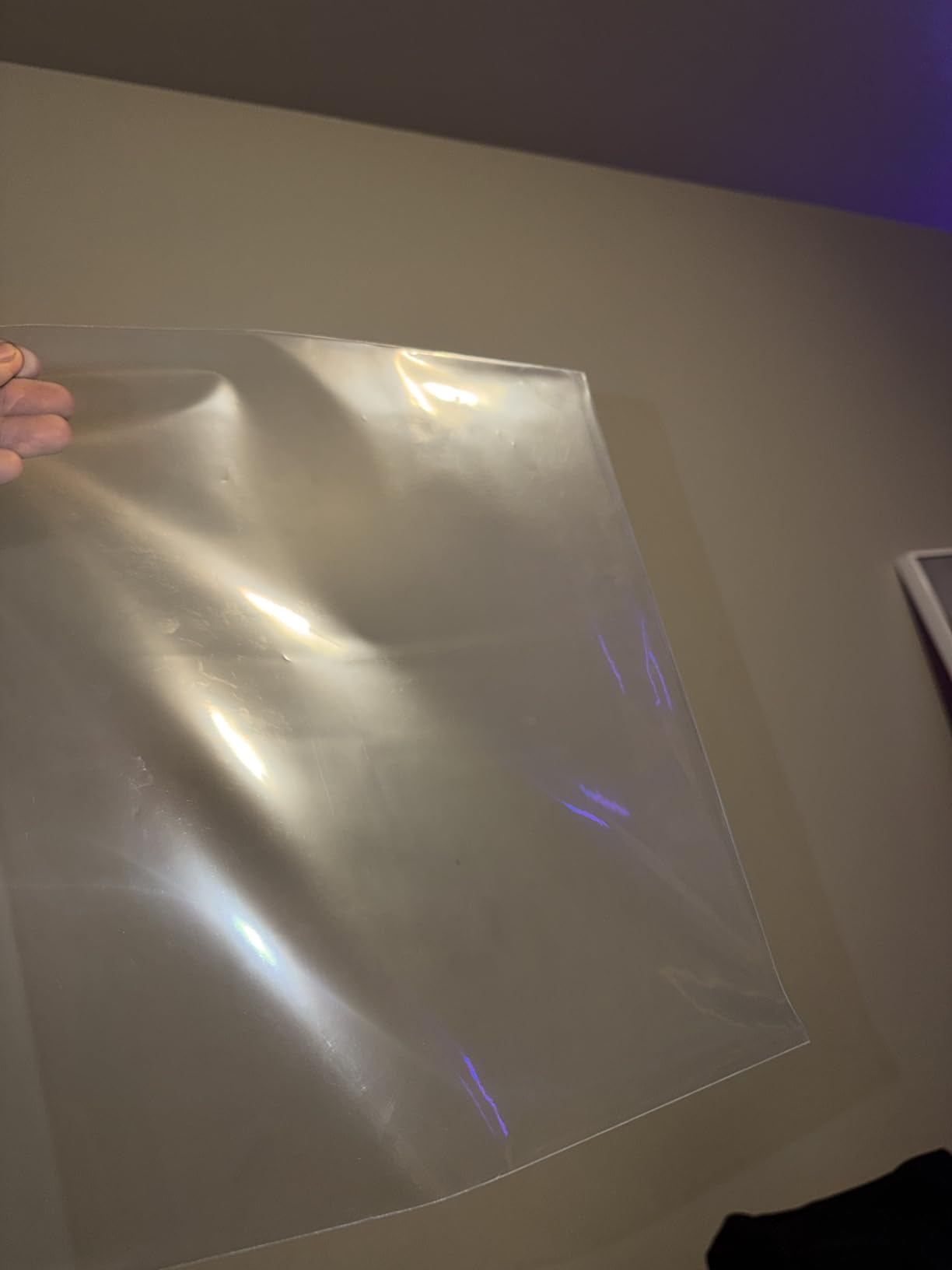 Hudson Hi-Fi Flexible Archival-Grade Vinyl Jacket Outer Sleeves – 100 Pack – Crystal Clear Polypropylene, Anti-Static & Acid-Free customer photo 1