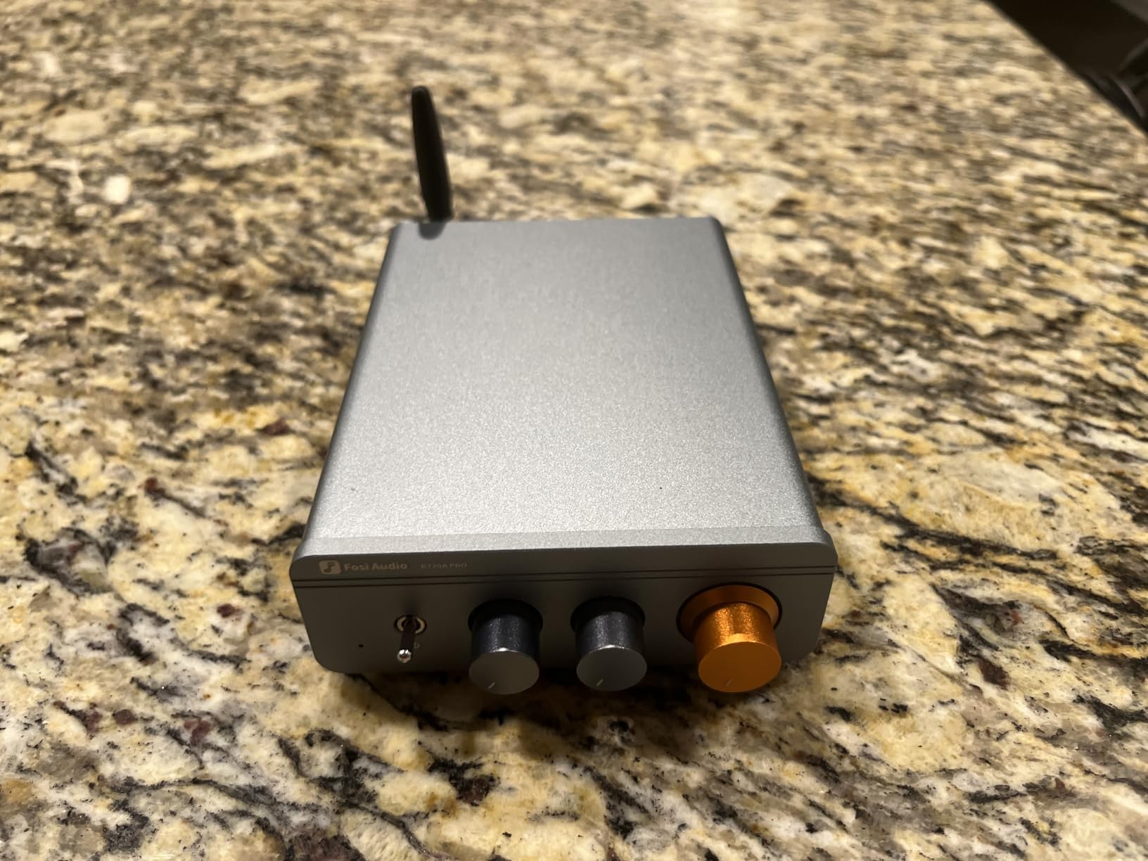 Fosi Audio BT20A Pro Bluetooth 5.0 Amplifier, 300W x2 Wireless Amp, TPA3255 2 Channel Mini Class D Integrated Home Audio Outdoor Stereo Receiver with Bass Treble Control for Passive Speakers customer photo 2