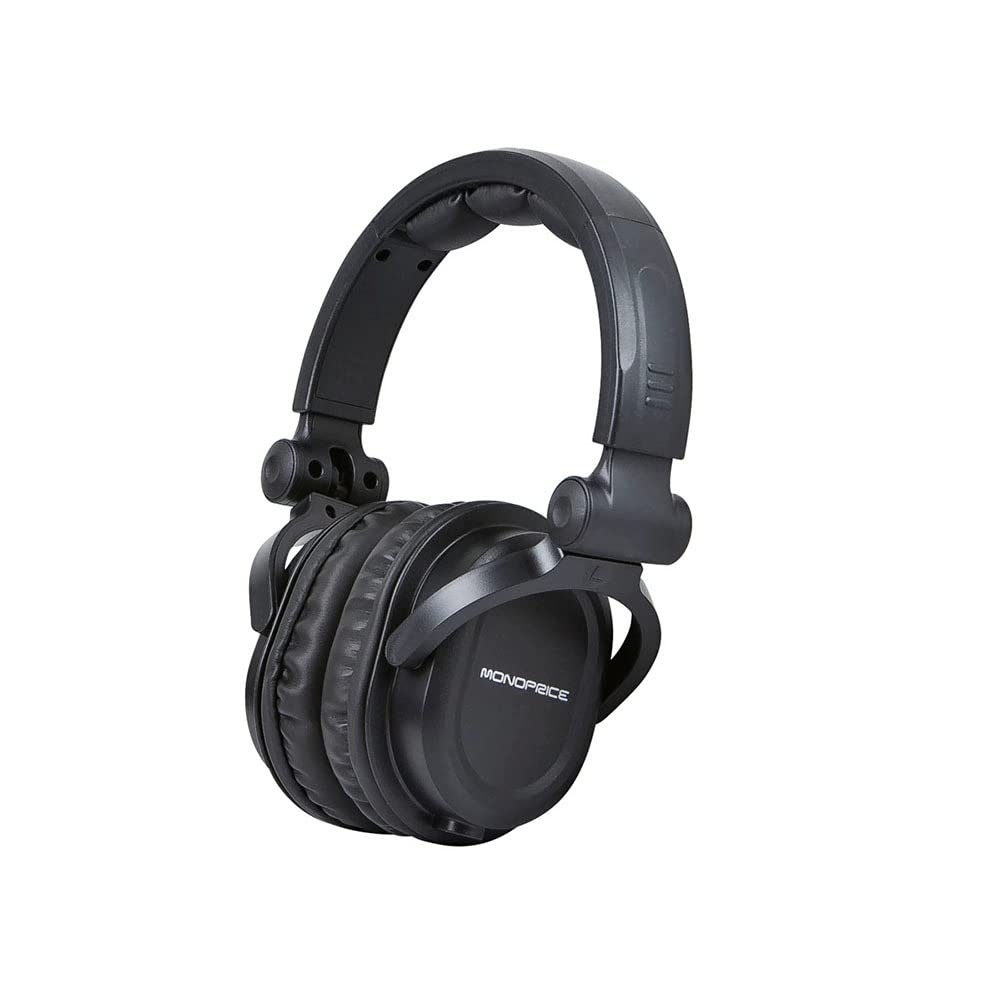 Monoprice Wireless Over Ear Headphones - Active Noise Cancelling (ANC) Bluetooth 5.0, Extended Playtime, Qualcomm aptX Audio, 40mm Drivers, Black customer photo 2