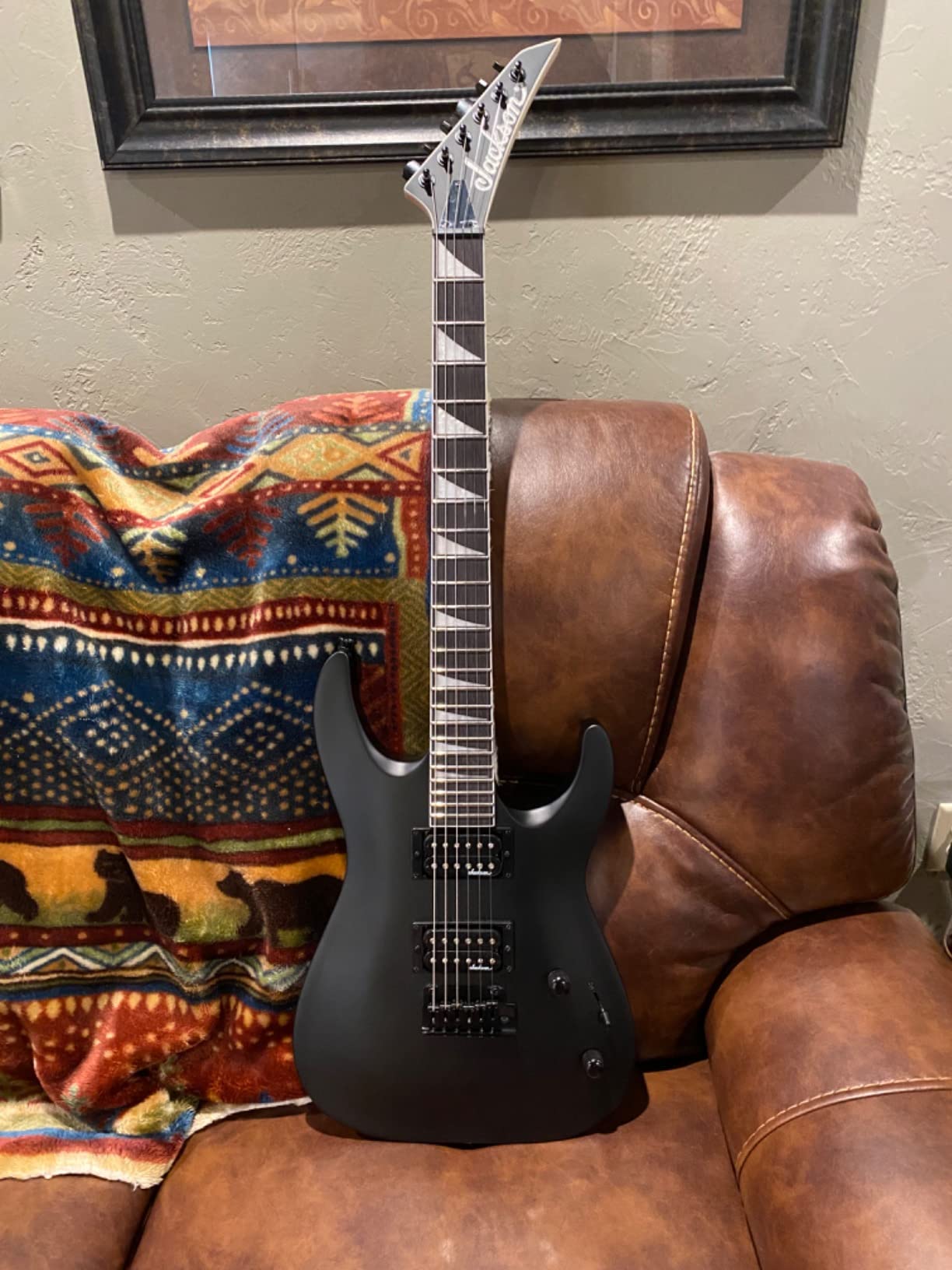 Jackson JS Series Dinky Arch Top JS22 DKA - Satin Black customer photo 2