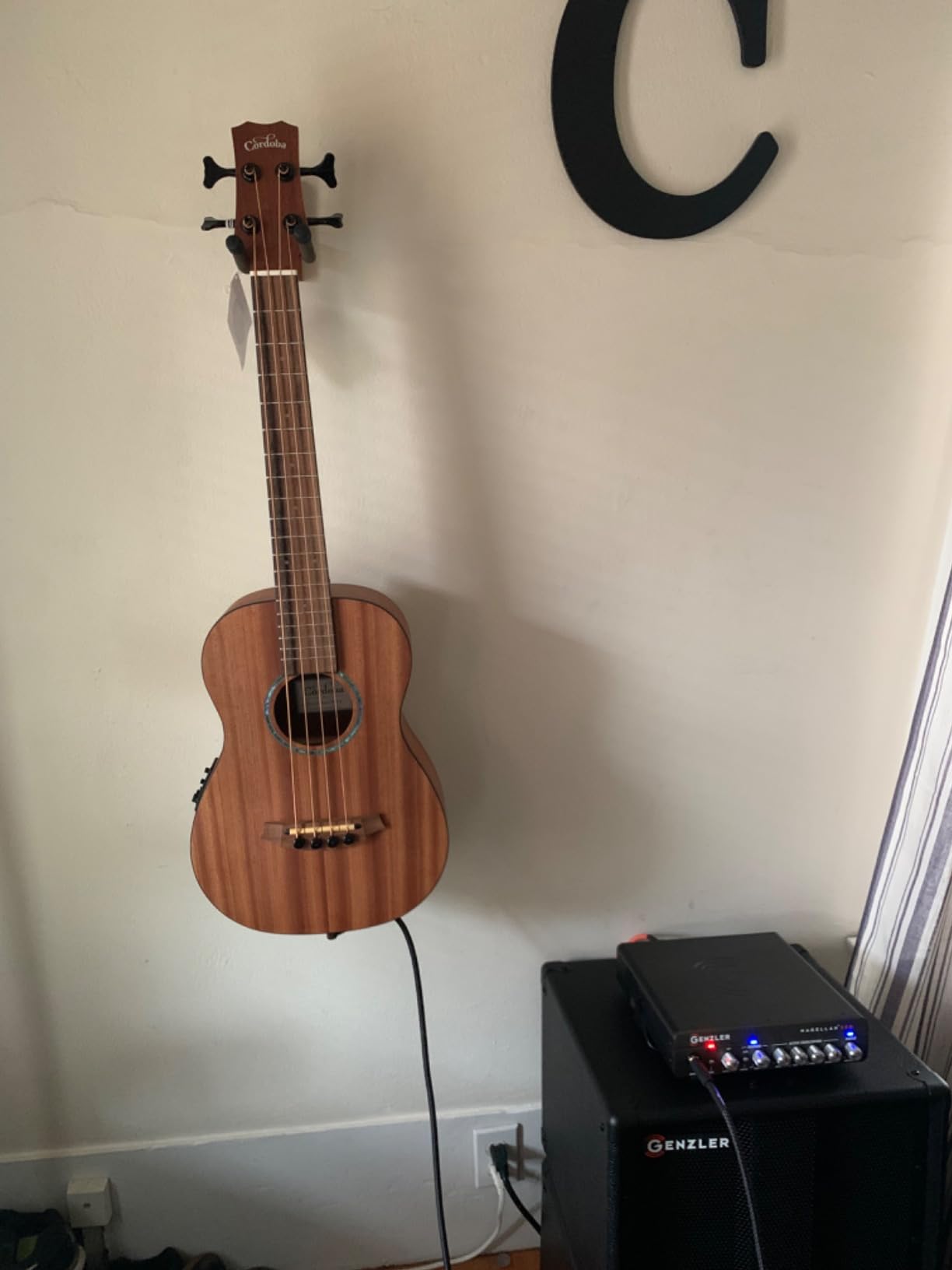 Cordoba Mini II Acoustic Electric Bass MHE customer photo 2