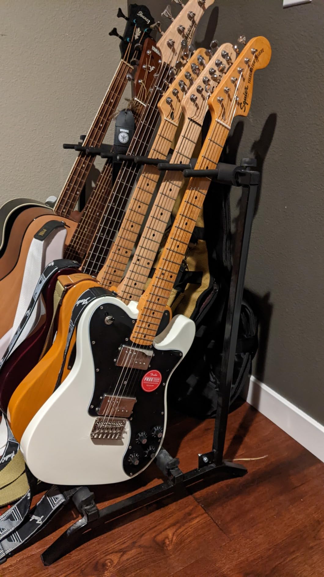 Fender Squier Classic Vibe 70s Deluxe Telecaster Electric Guitar, Olympic White, Maple Fingerboard customer photo 1
