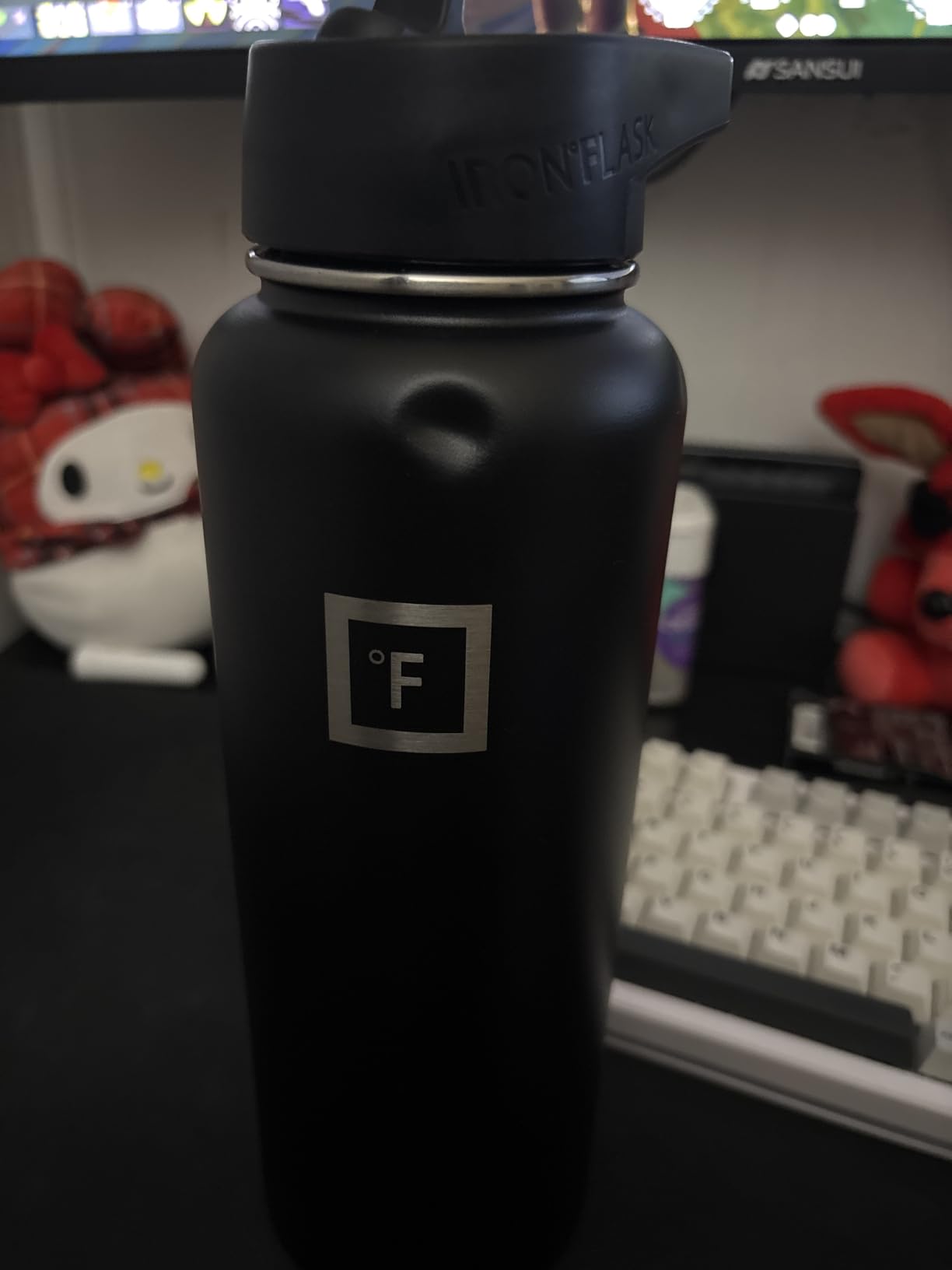 IRON °FLASK 40 oz Wide Mouth Water Bottle with Straw customer photo 1