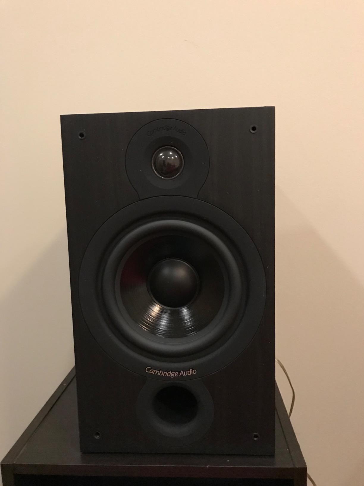 Cambridge Audio SX-60 Bookshelf Speaker | 100 Watt Home Theater Compact Speakers | Pair (Matte Black) customer photo 1