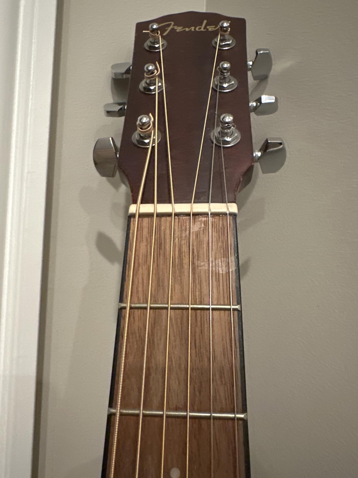 Fender CC-60S All-Mahogany Concert Acoustic Guitar, Natural customer photo 1