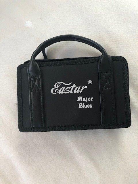 Eastar Major 10-Hole C Key Blues Harmonica Kids Beginners, Case Kit, Black customer photo 2