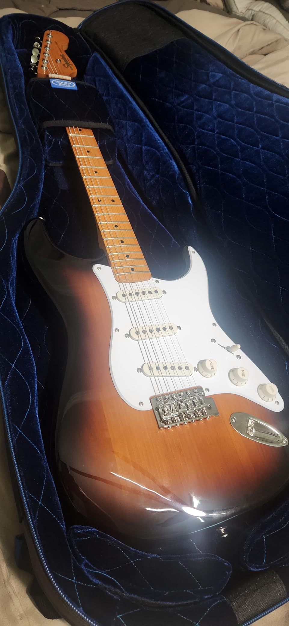Squier Classic Vibe 50s Stratocaster Electric Guitar, 2-Color Sunburst customer photo 2