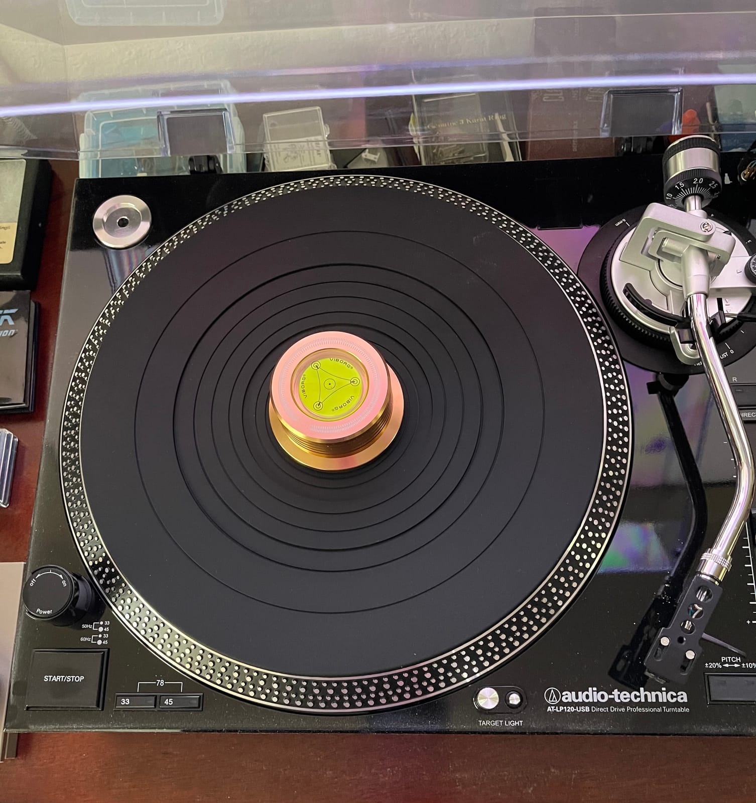 Rubber Turntable Mat with Reduce Static for 12
