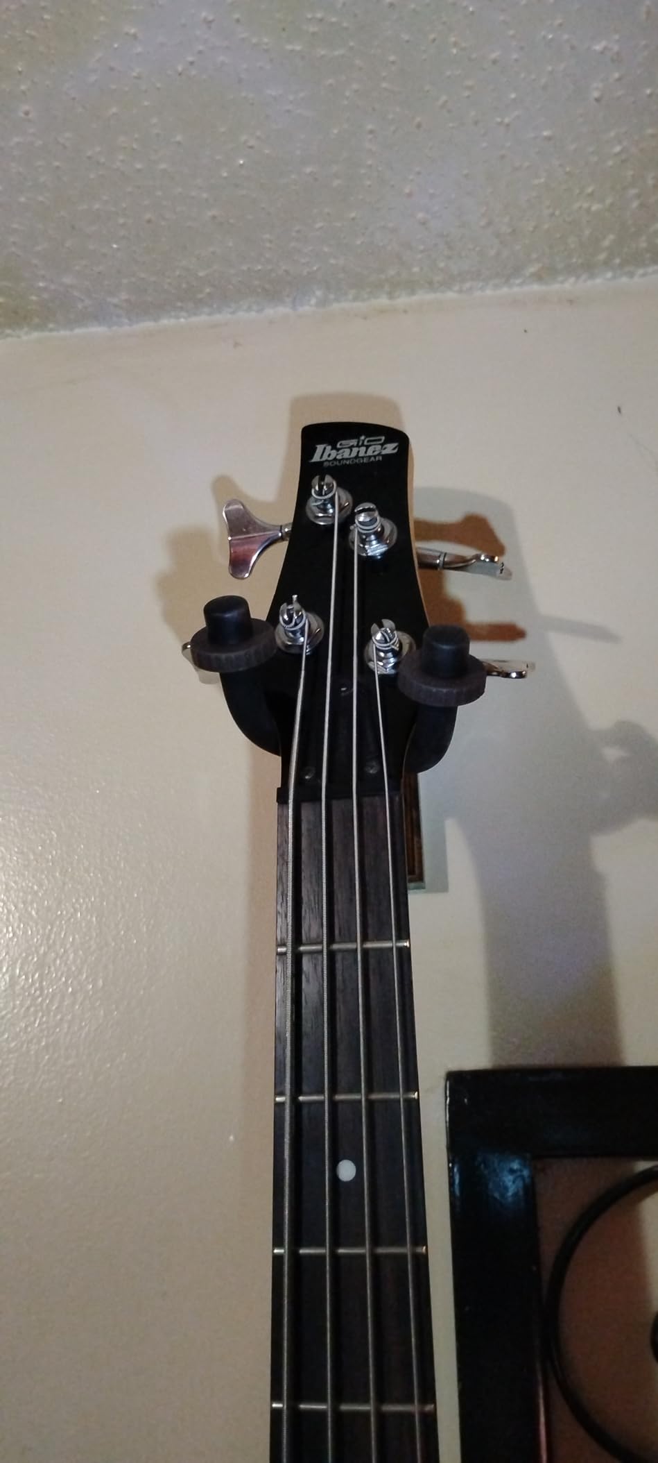 Donner Guitar Wall Mount Hanger 6-Pack, Black Walnut Guitar Wall Holder for Acoustic Electric Guitars, Bass, Folk Ukulele, Violin, Mandolin Banjo and String Instruments customer photo 1