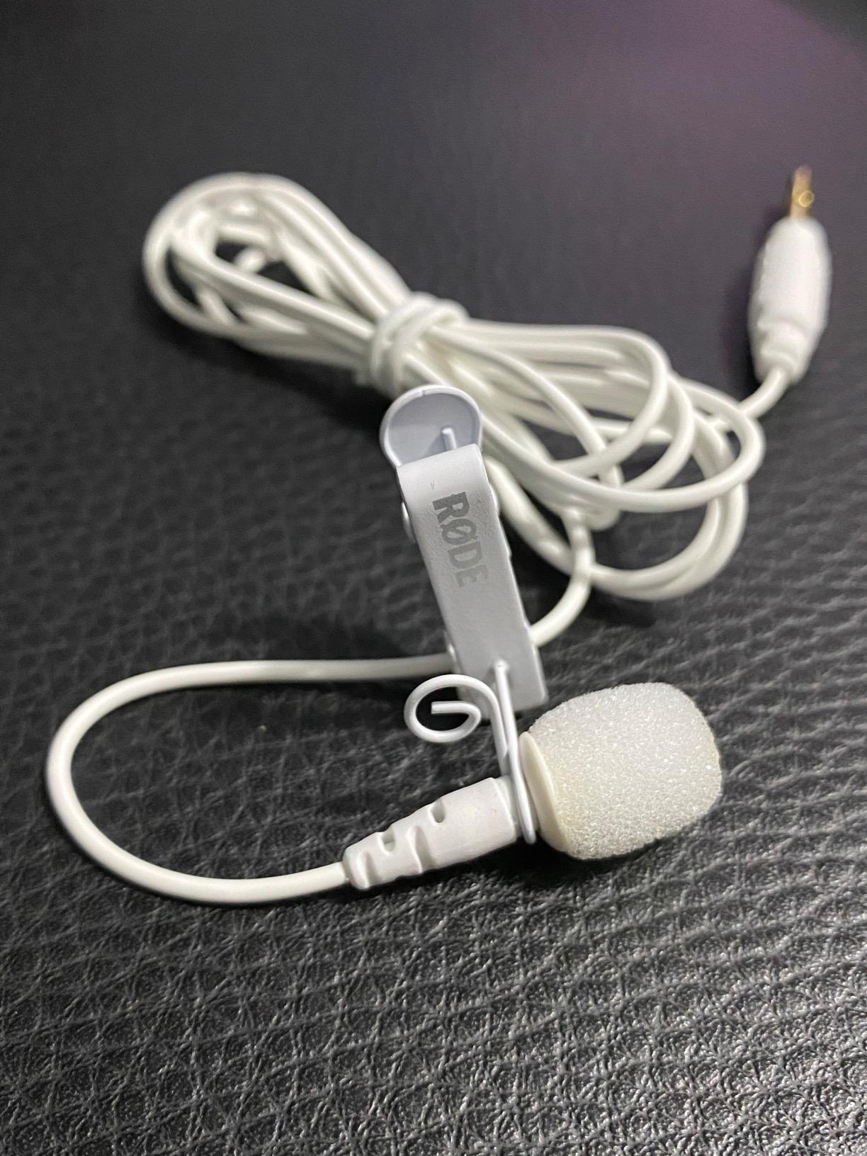 Rode Lavalier GO Professional Wearable Microphone,Black customer photo 2