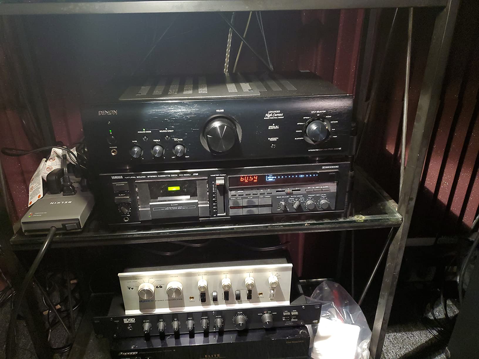 Denon PMA-600NE Bluetooth Stereo Amplifier, 2 Channel Amplifier Home Audio customer photo 1