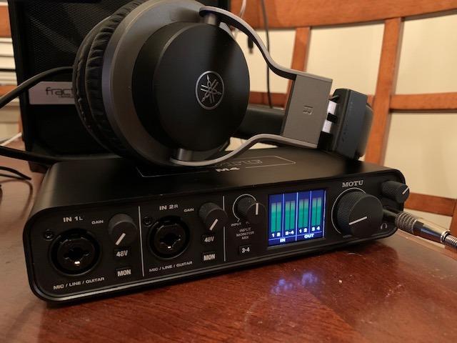 Motu M4 4x4 USB-C Audio Interface customer photo 1