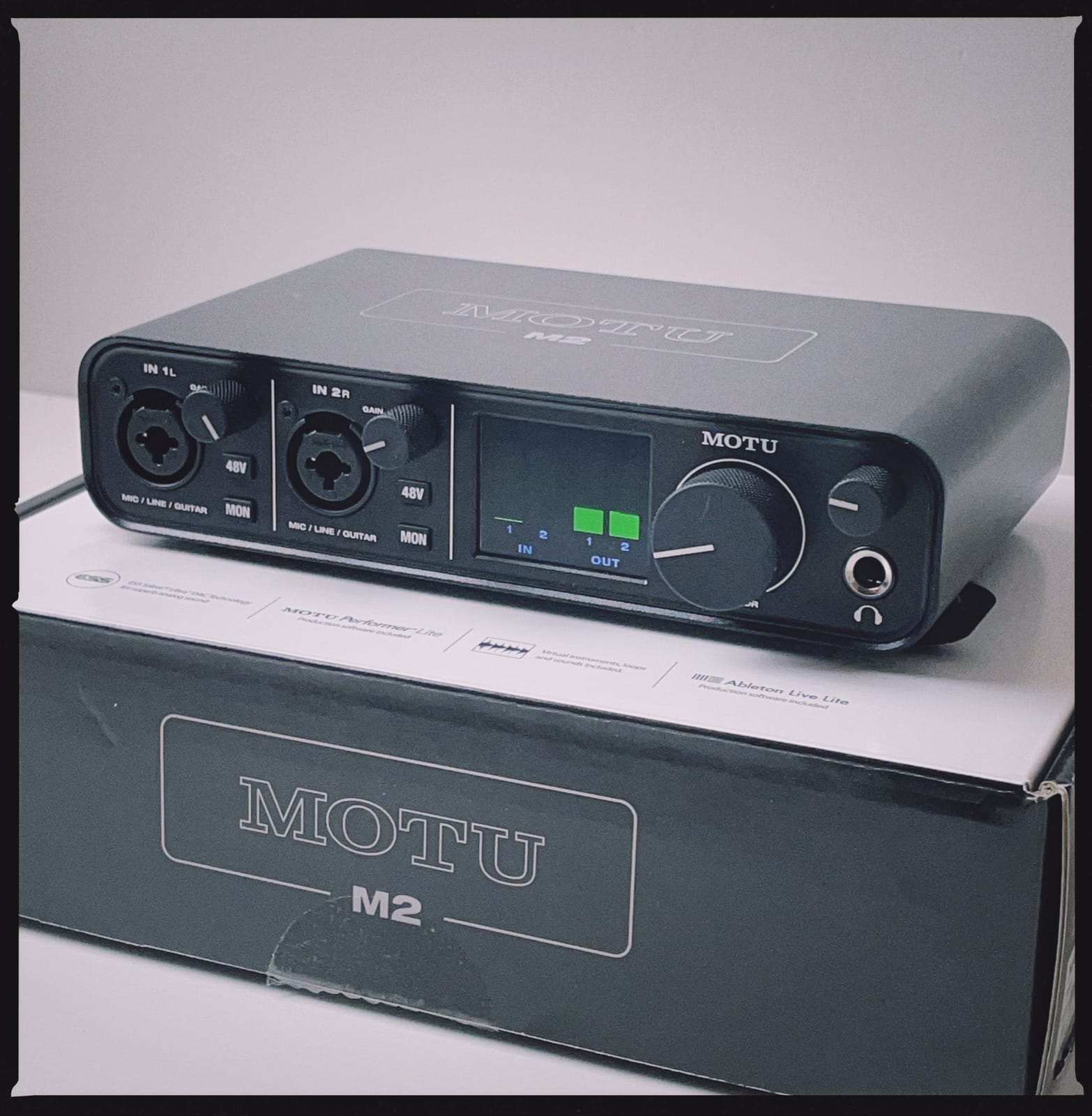 MOTU M2 USB-C Audio Interface customer photo 2