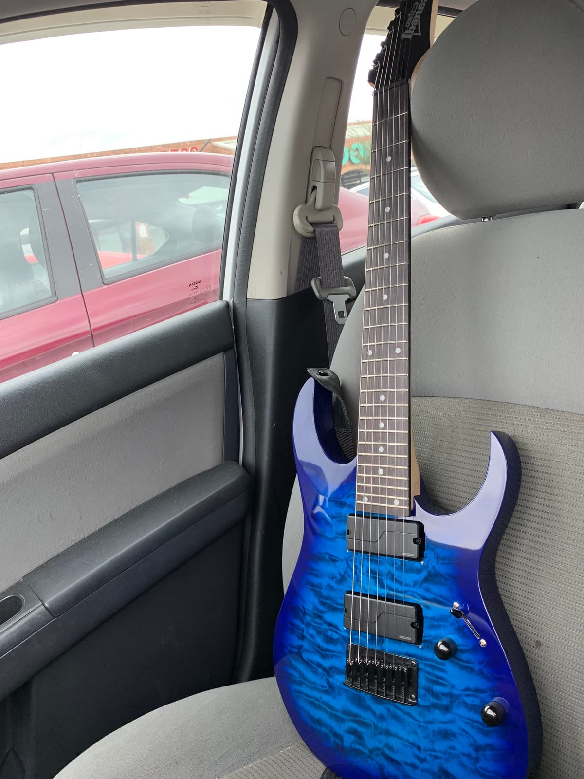 Ibanez Gio GRG7221QA Electric Guitar - Transparent Blue Burst customer photo 1