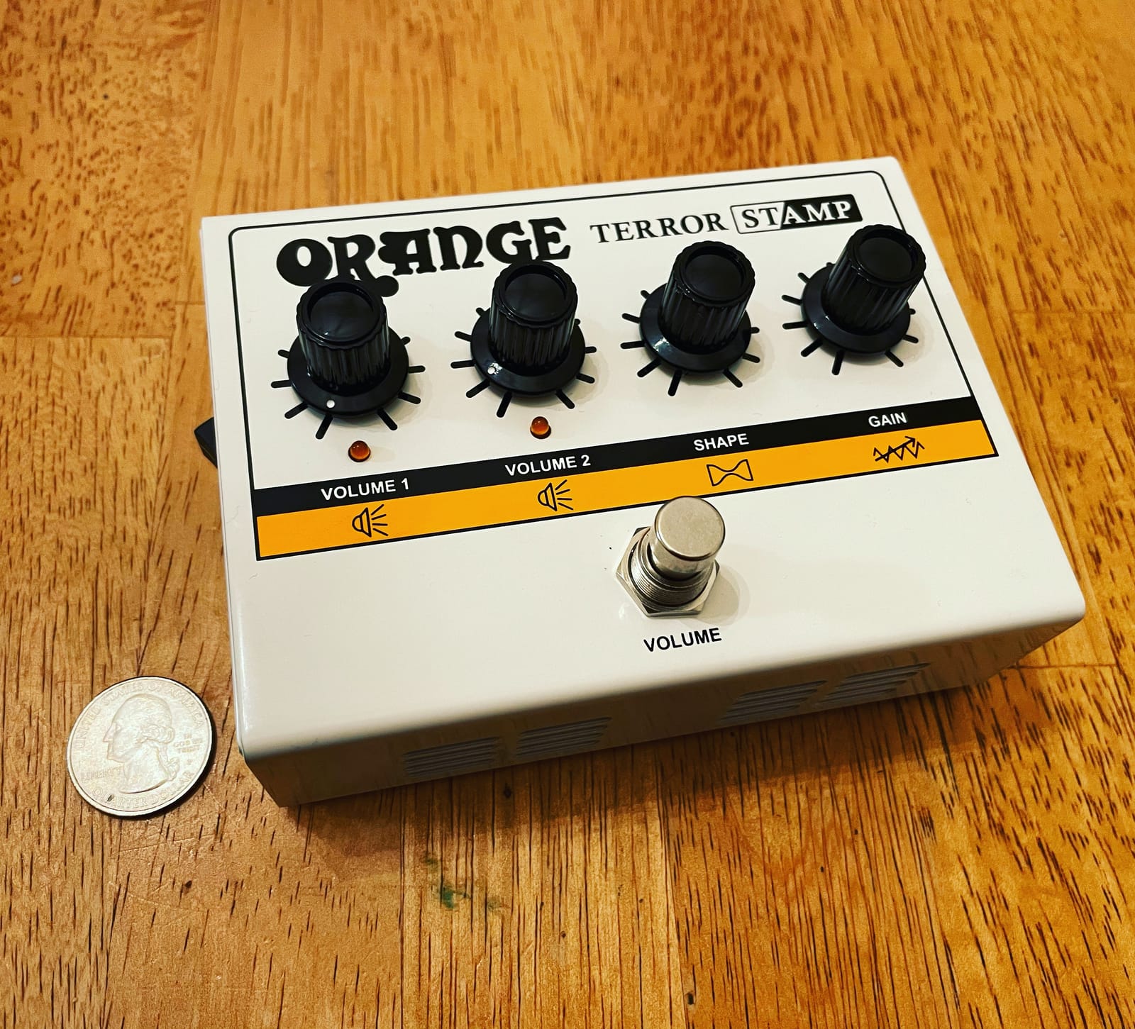 Orange Terror Stamp 20W Valve Hybrid Pedal Guitar Amplifier customer photo 1