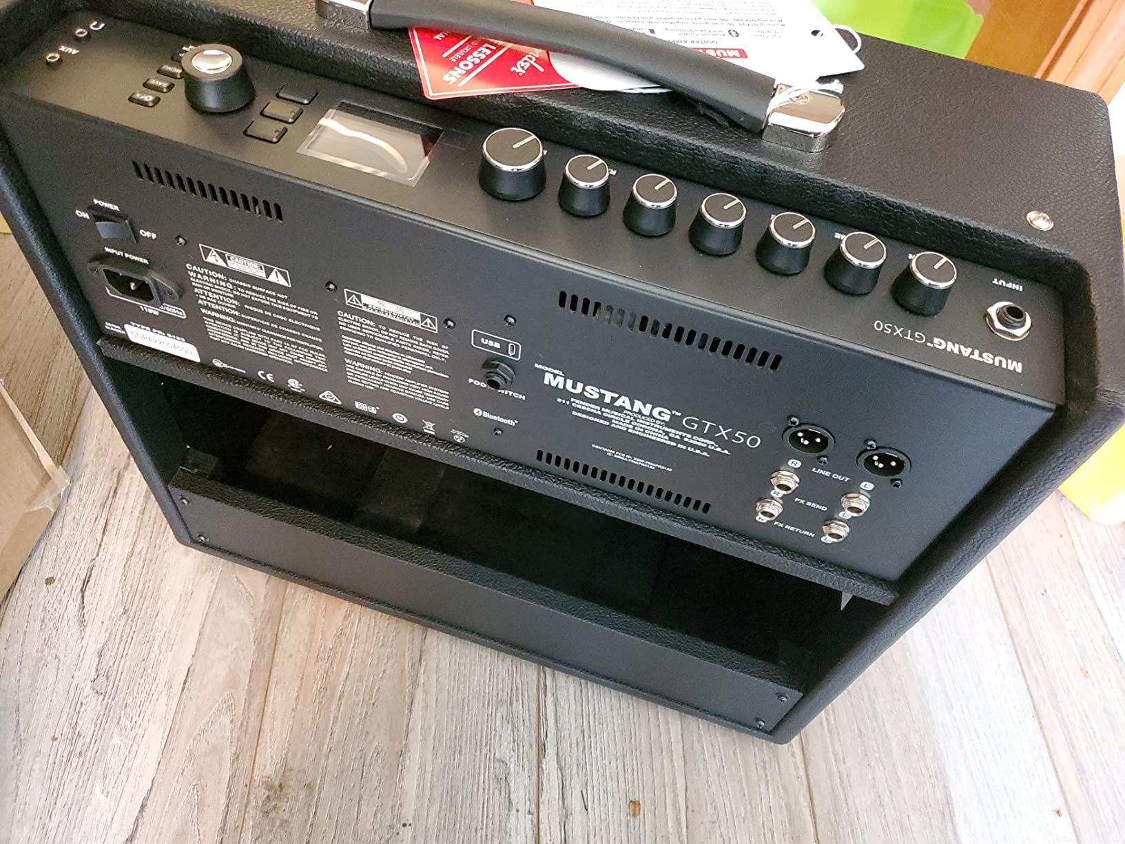 Fender Mustang GTX50 Guitar Amplifier customer photo 2