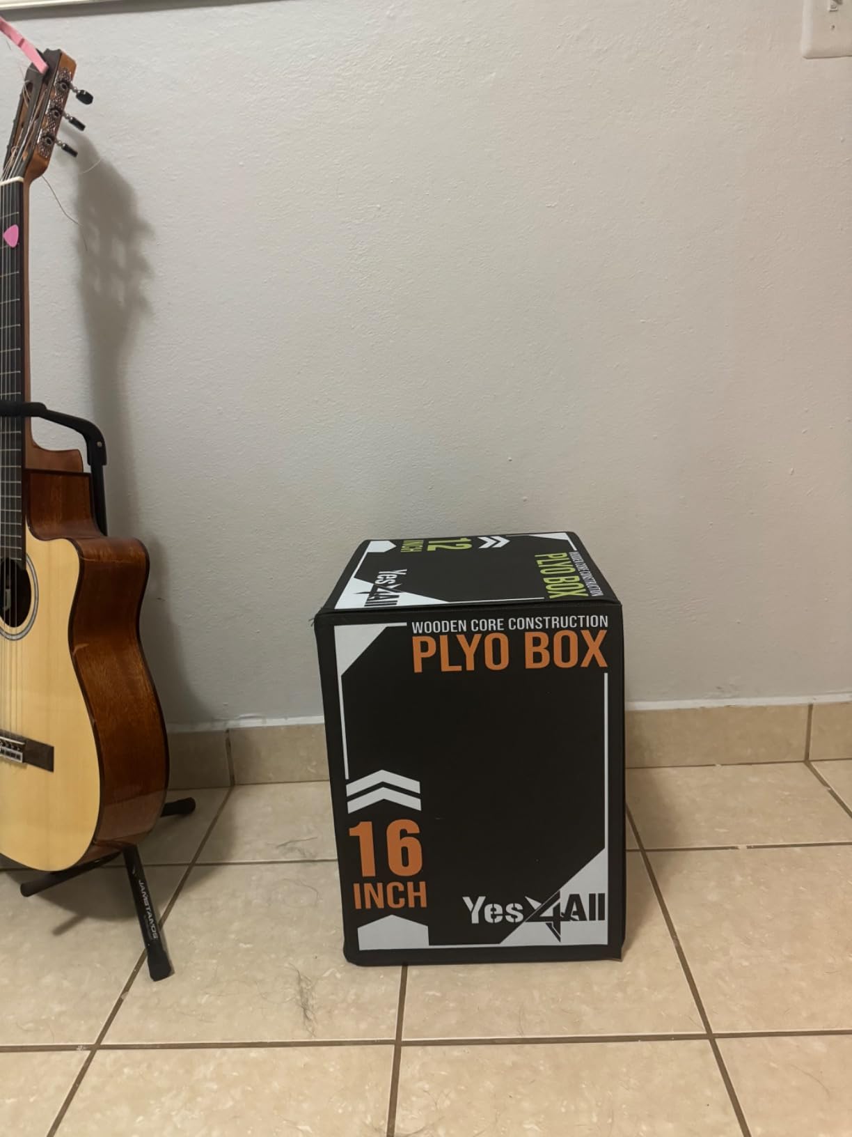 Yes4All 3-in-1 Soft-Padded Plyo Box with Wooden Core customer photo 2