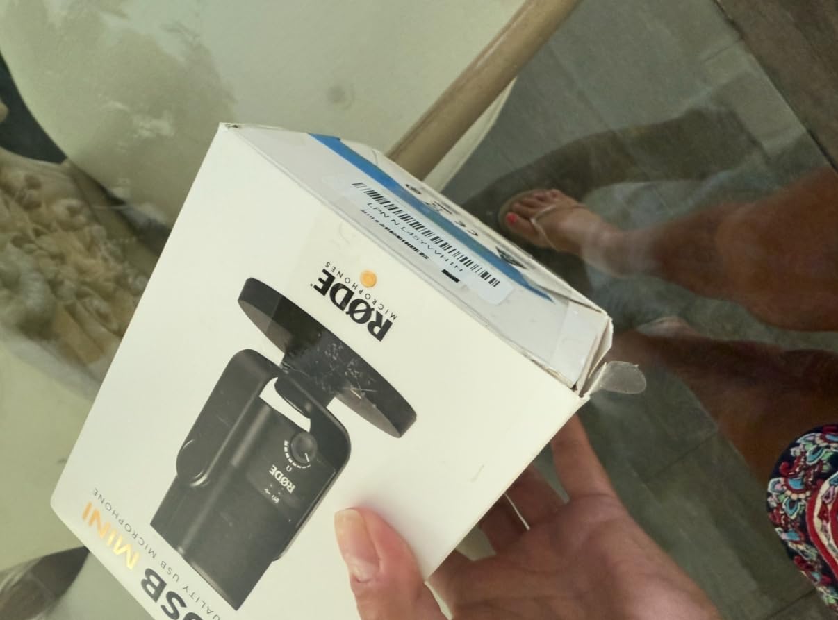 RØDE NT-USB Mini Studio-Quality USB Condenser Microphone customer photo 2