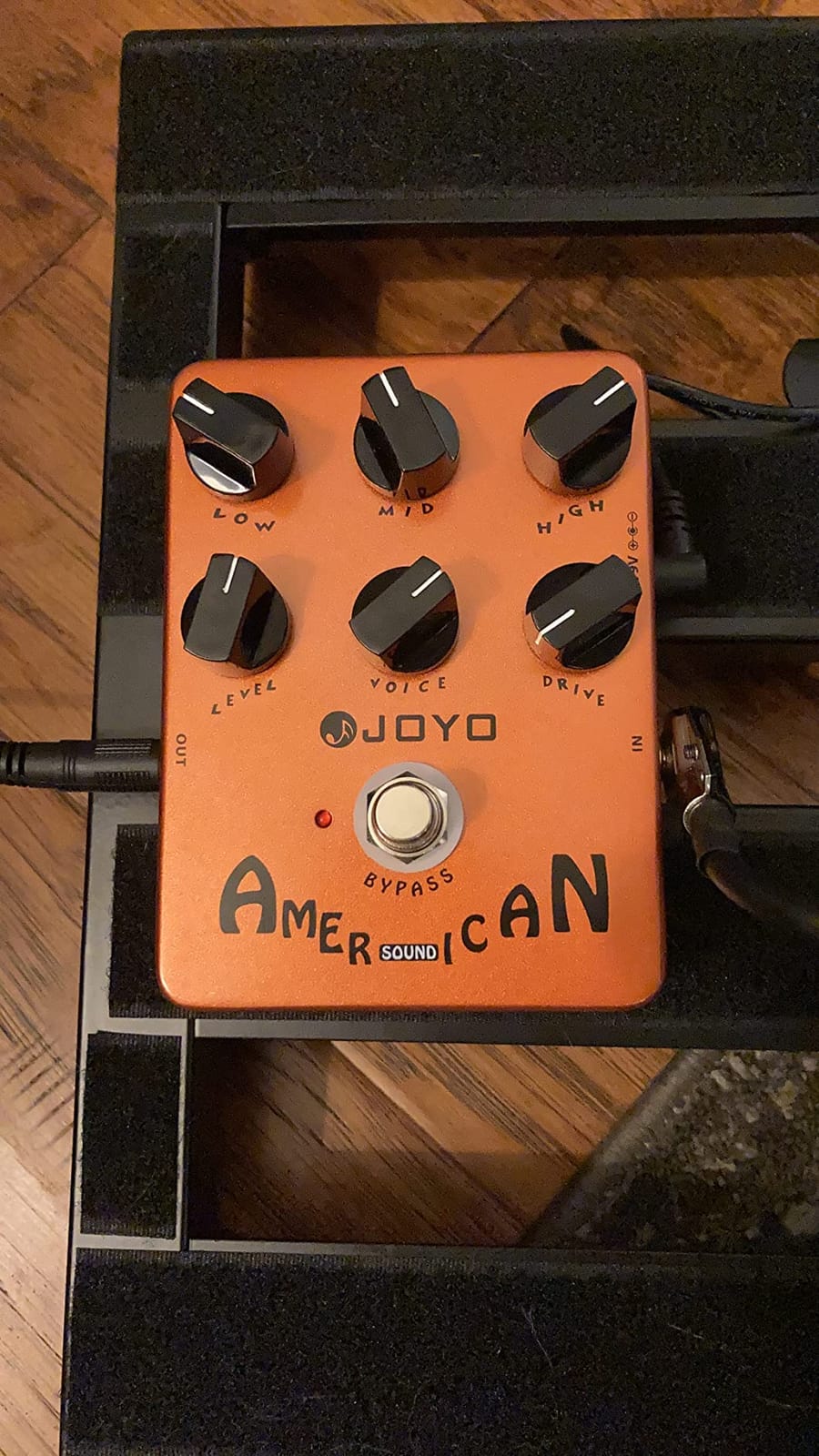 JOYO American Tube Amp Simulator & Preamp Guitar Pedal, 6-Knob Control with Built-in Cab Sim for Electric Guitar, Bypass (JF-14) customer photo 2