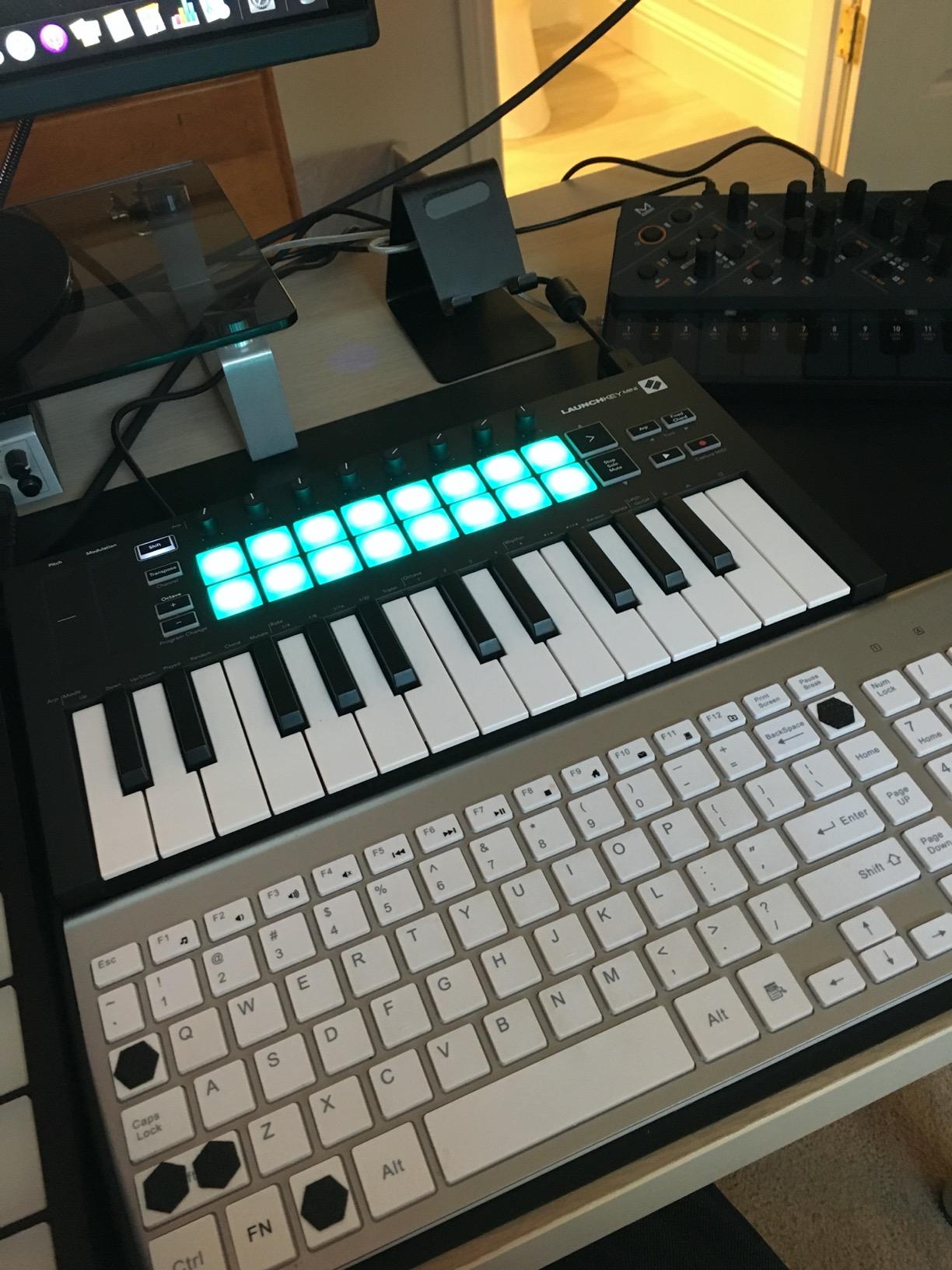 Novation Launchkey 25 [MK3] MIDI Keyboard Controller - Seamless Ableton Live Integration. Chord Mode, Scale Mode, and Arpeggiator — All the software you need for Music Production customer photo 2