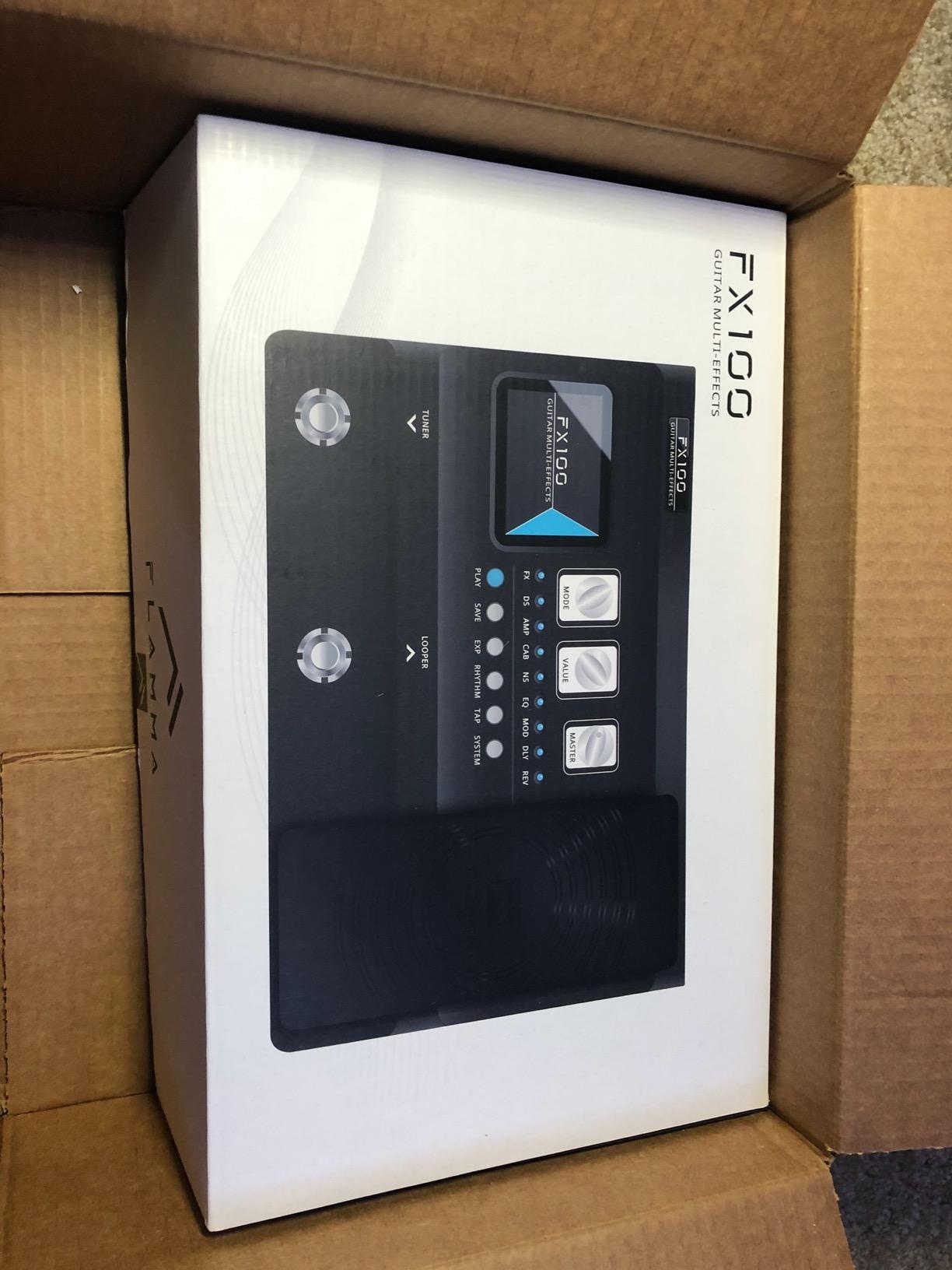 FLAMMA FX100 Guitar Multi-effects Pedal with 55 Amp Models 151 Built-in Effects 80' Looper 40 Drum Machine 10 3rd Party IR Slots Headphone OTG for Home Practice Performance Live Streaming customer photo 1