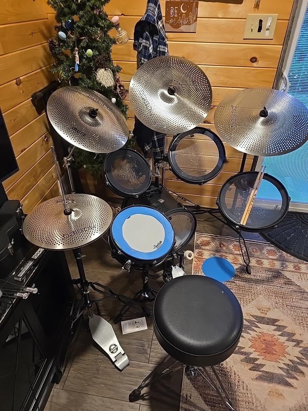 Low Volume Cymbal Pack Mute Set 14'Hihats+16