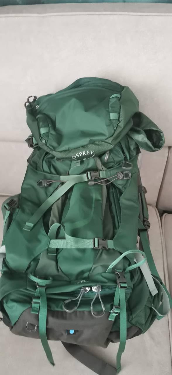 Osprey Aether Plus 70L Men's Backpacking Backpack, Gray L-XL customer photo 1