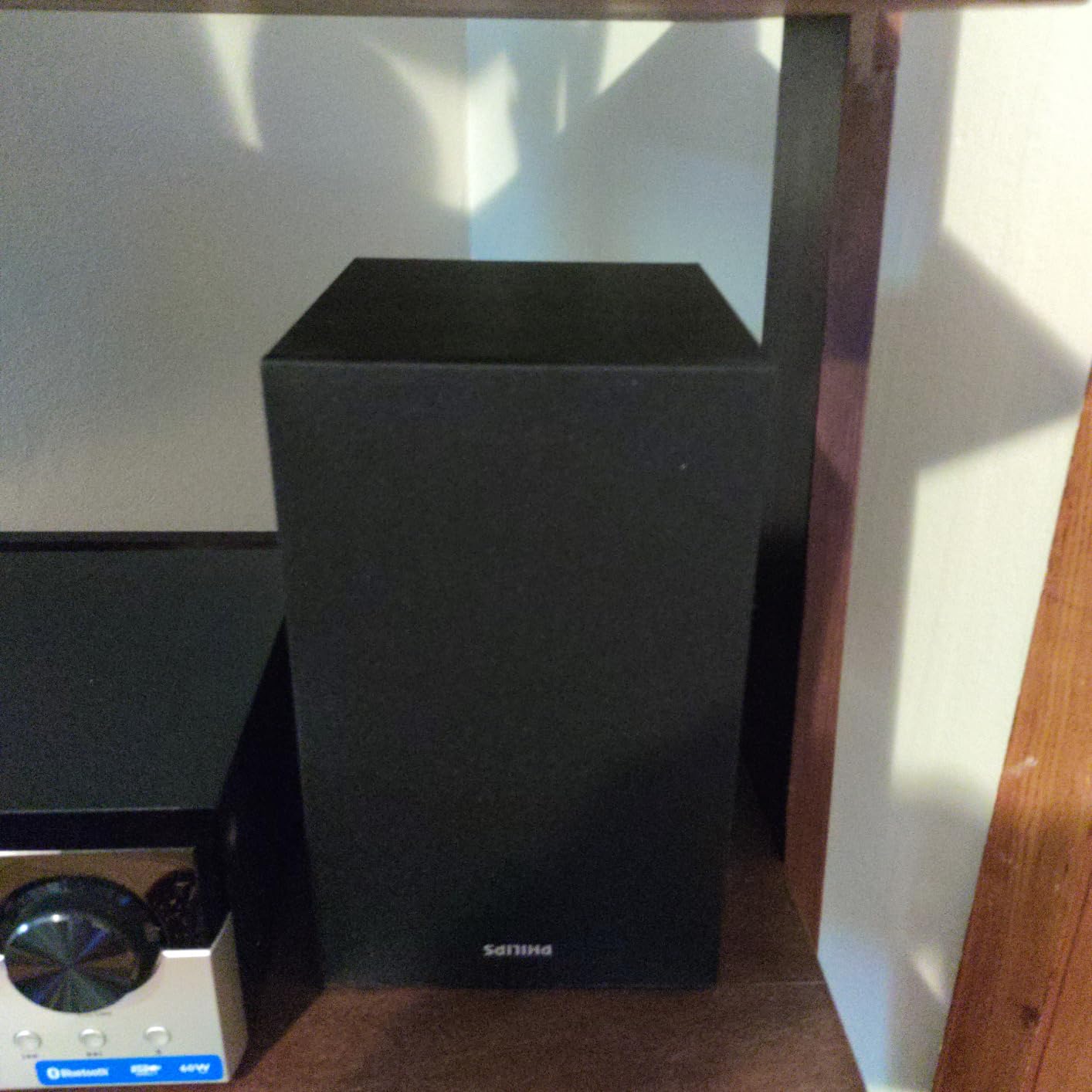Philips Bluetooth Stereo System for Home with CD Player, Bluetooth 5.4 & Auracast, Upgraded 80W Stereo Sound, MP3, USB, Audio in, FM Radio, Bass Reflex Speaker, Remote Control Included customer photo 1