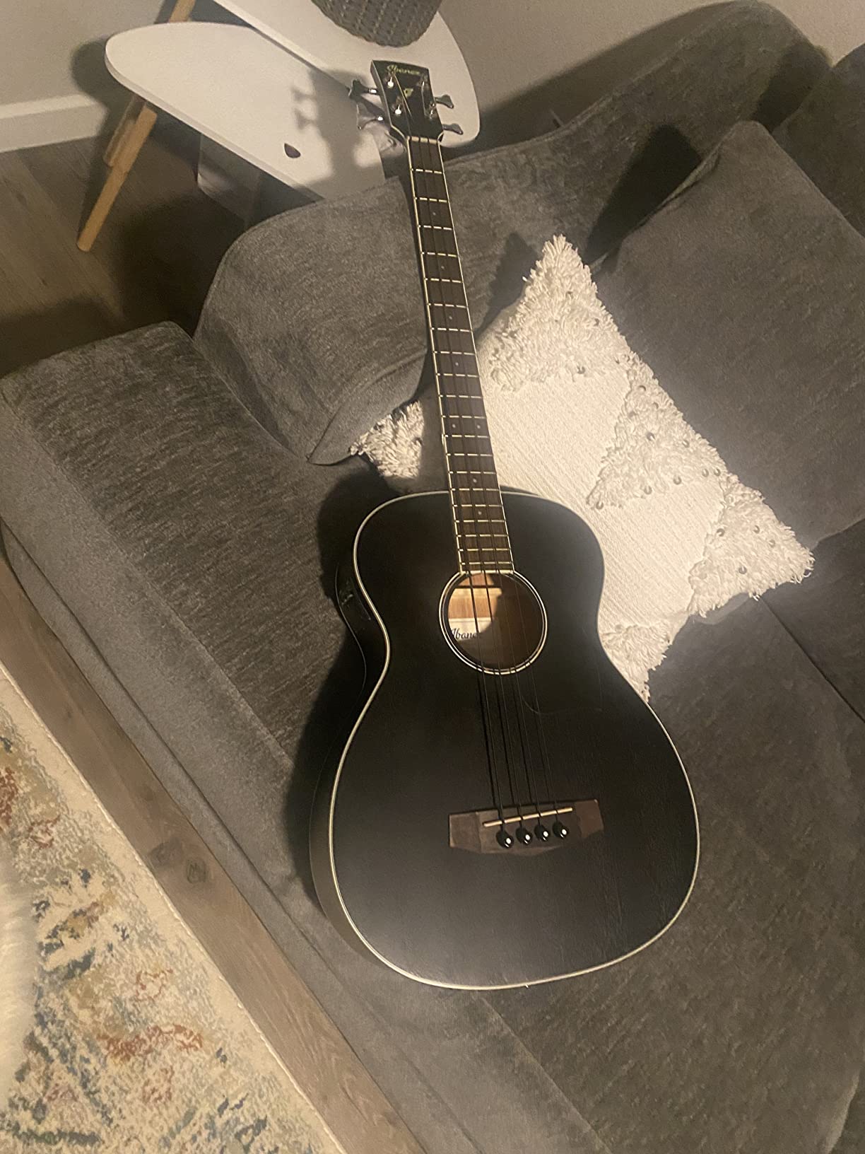 Ibanez PCBE14MH Acoustic-electric Bass - Weathered Black customer photo 1